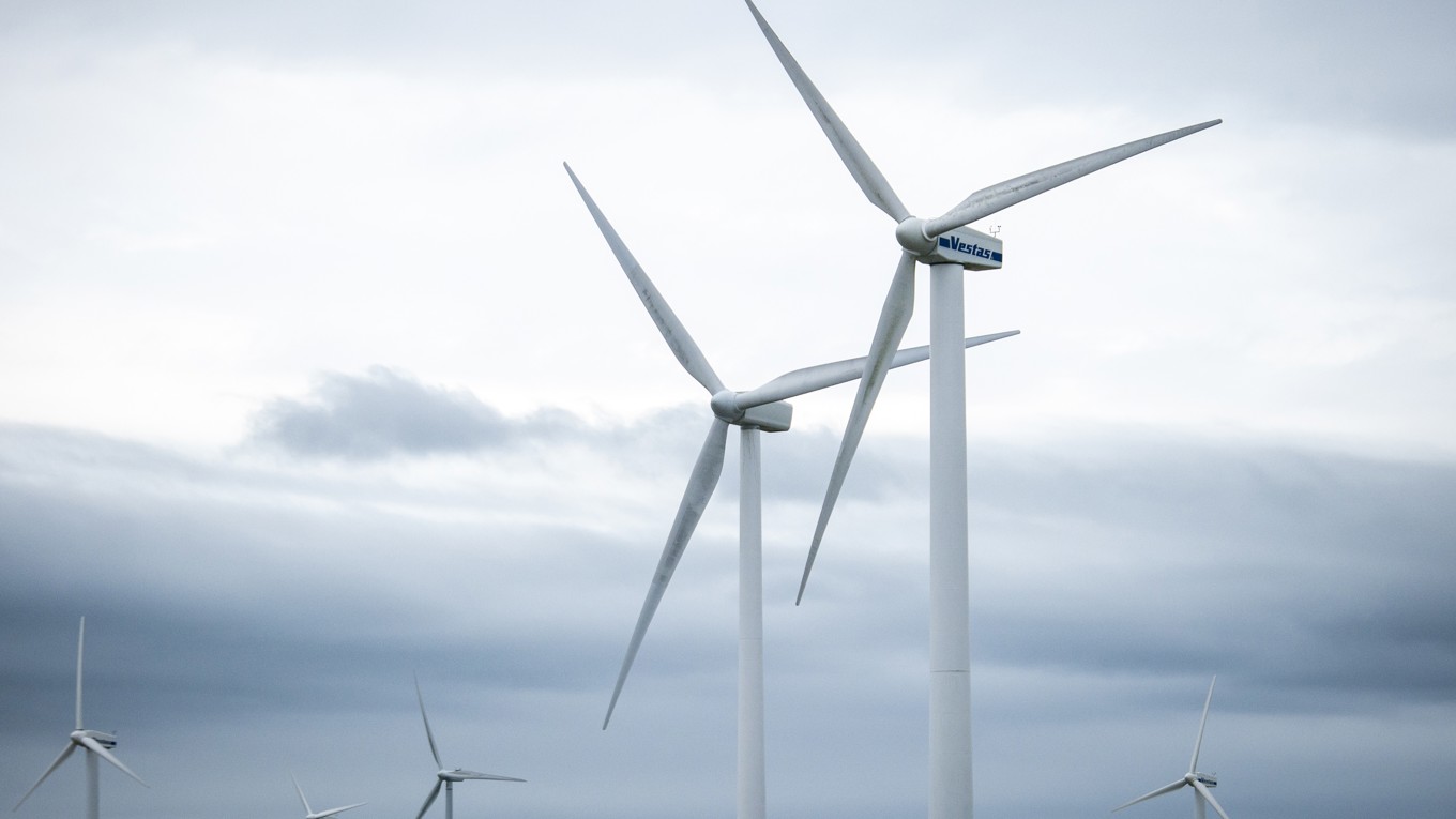 Ett vindkraftverk står och förfaller i Storumans kommun i Västerbotten. Arkivbild. Foto: Bilbo Lantto