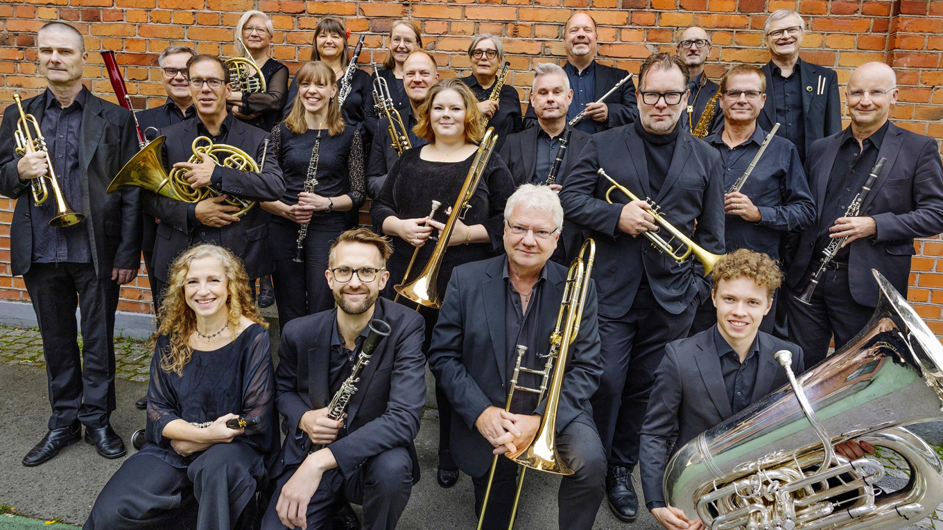 Blåsarsymfonikerna är Stockholms enda professionella civila blåsorkester. Foto: NIcklas Thegerström