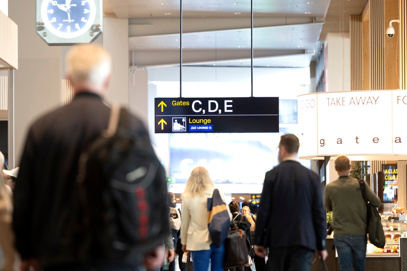 Flygandet ökde med fem procent i augusti jämfört med augusti förra året. Arkivbild. Foto: Anders Wiklund/TT