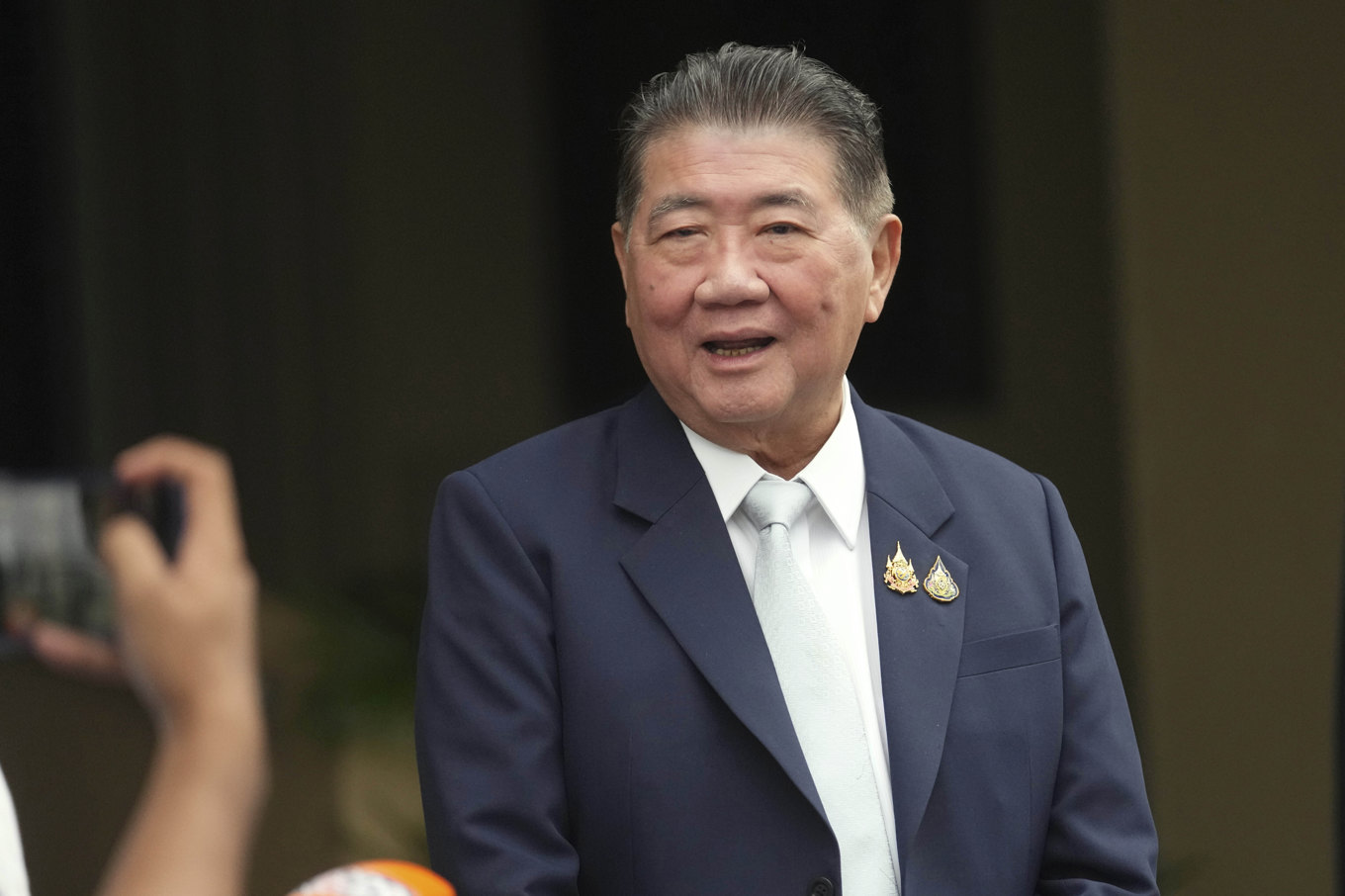 Thailands tillförordnade premiärminister Phumtham Wechayachai. Arkivbild. Foto: Sakchai Lalit/AP/TT