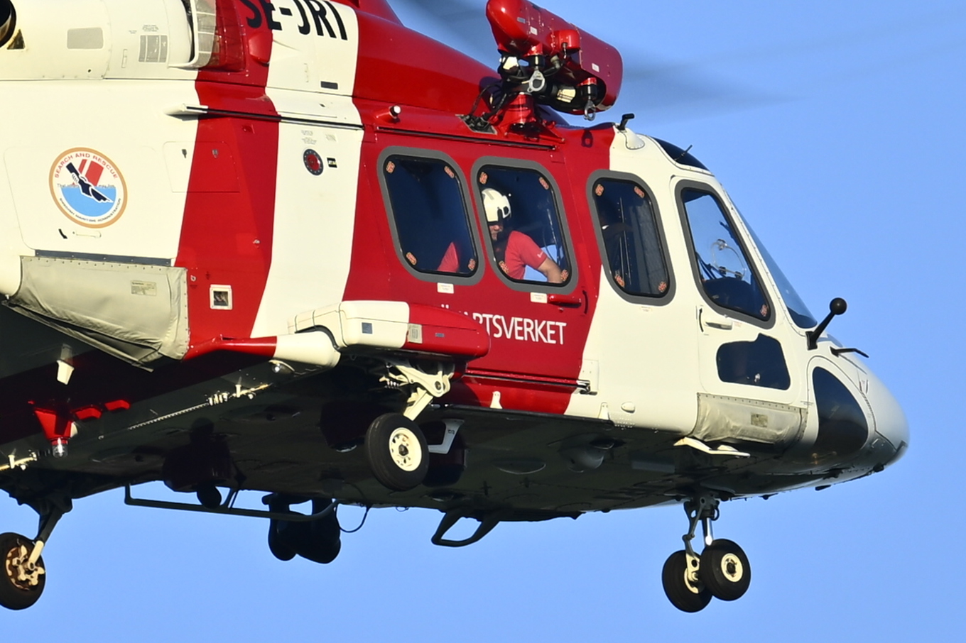 Två äldre män omkom i flygolyckan i Norrtälje på fredagseftermiddagen. Foto: Anders Wiklund/TT