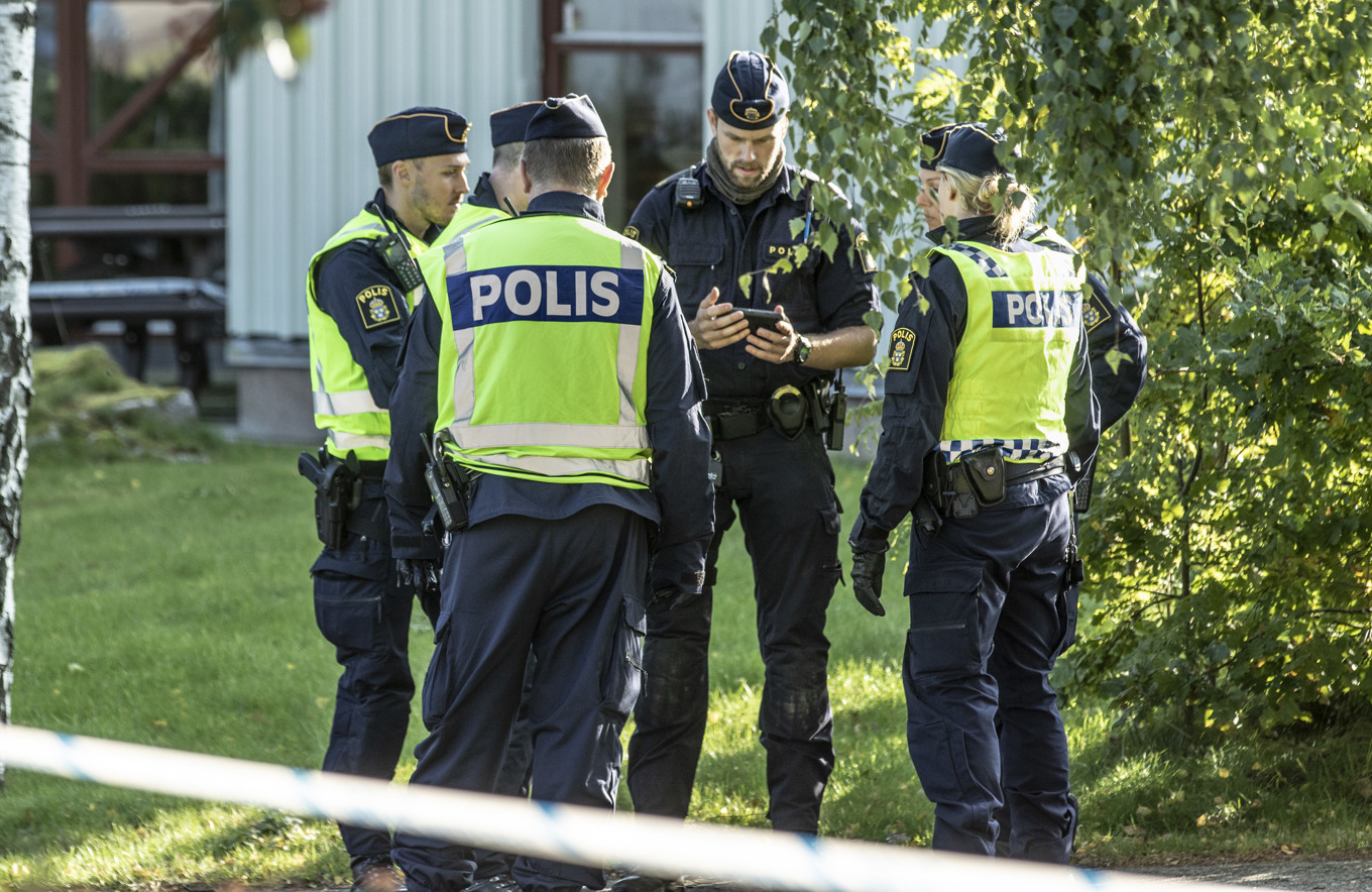En stor sökinsats drogs igång efter larmet om att barnet försvunnit. Arkivbild. Foto: Joachim Nywall/TT