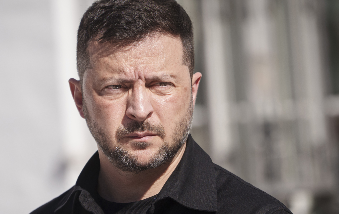 Ukrainas president Volodymyr Zelenskyj har inga planer på att resa till Moskva. Foto: Liselotte Sabroe/Ritzau Scanpix/TT