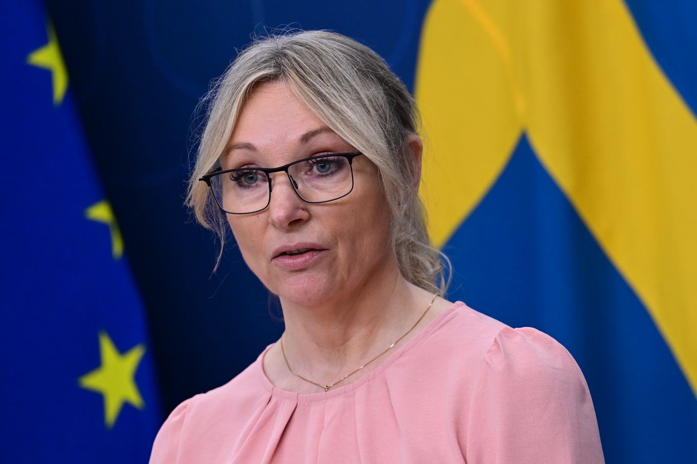 Jessica Stegrud är SD:s socialpolitiska talesperson. Arkivbild. Foto: Jonas Ekströmer/TT