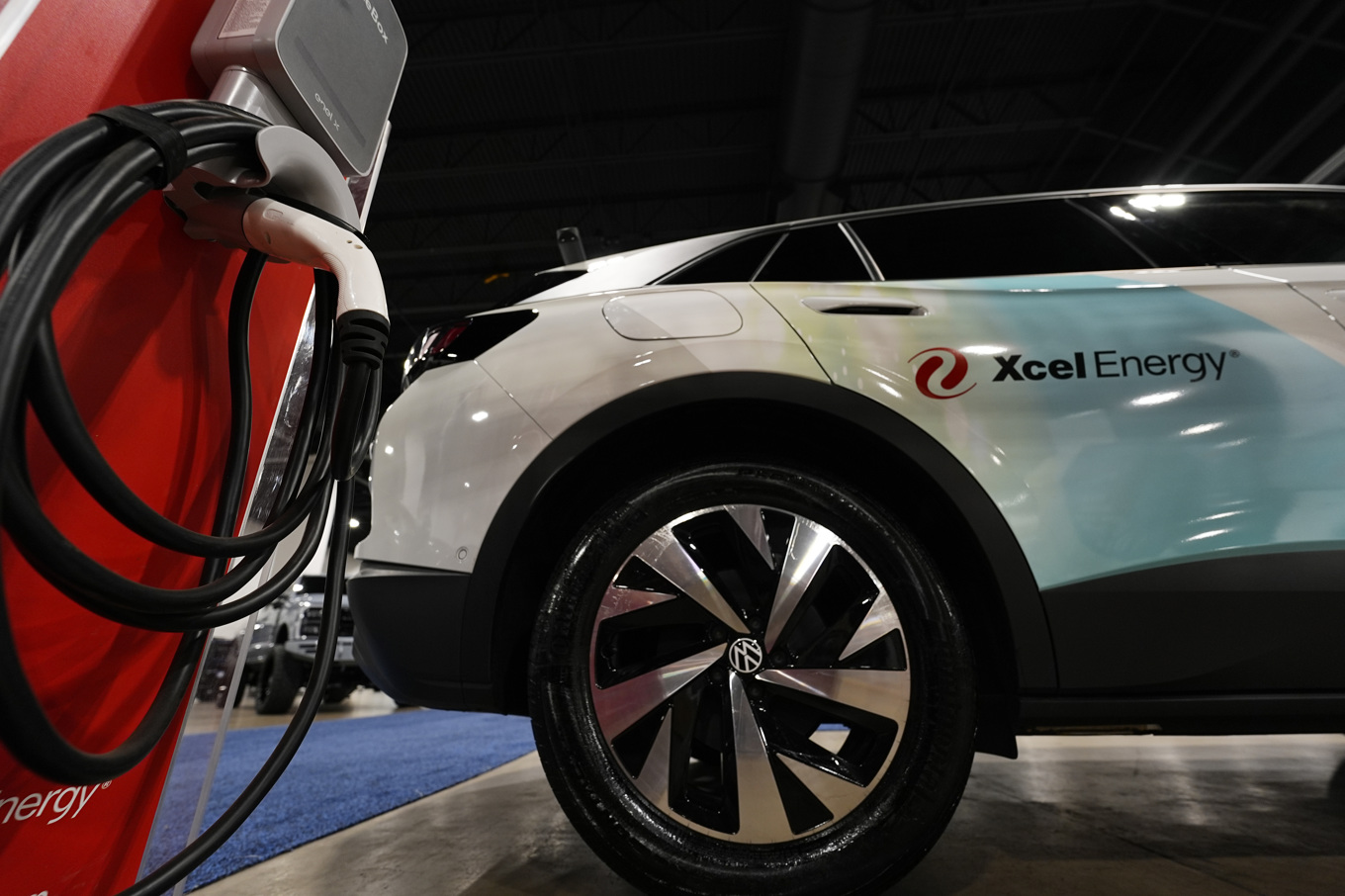 En Volkswagen ID4. Arkivbild. Foto: David Zalubowski/AP/TT