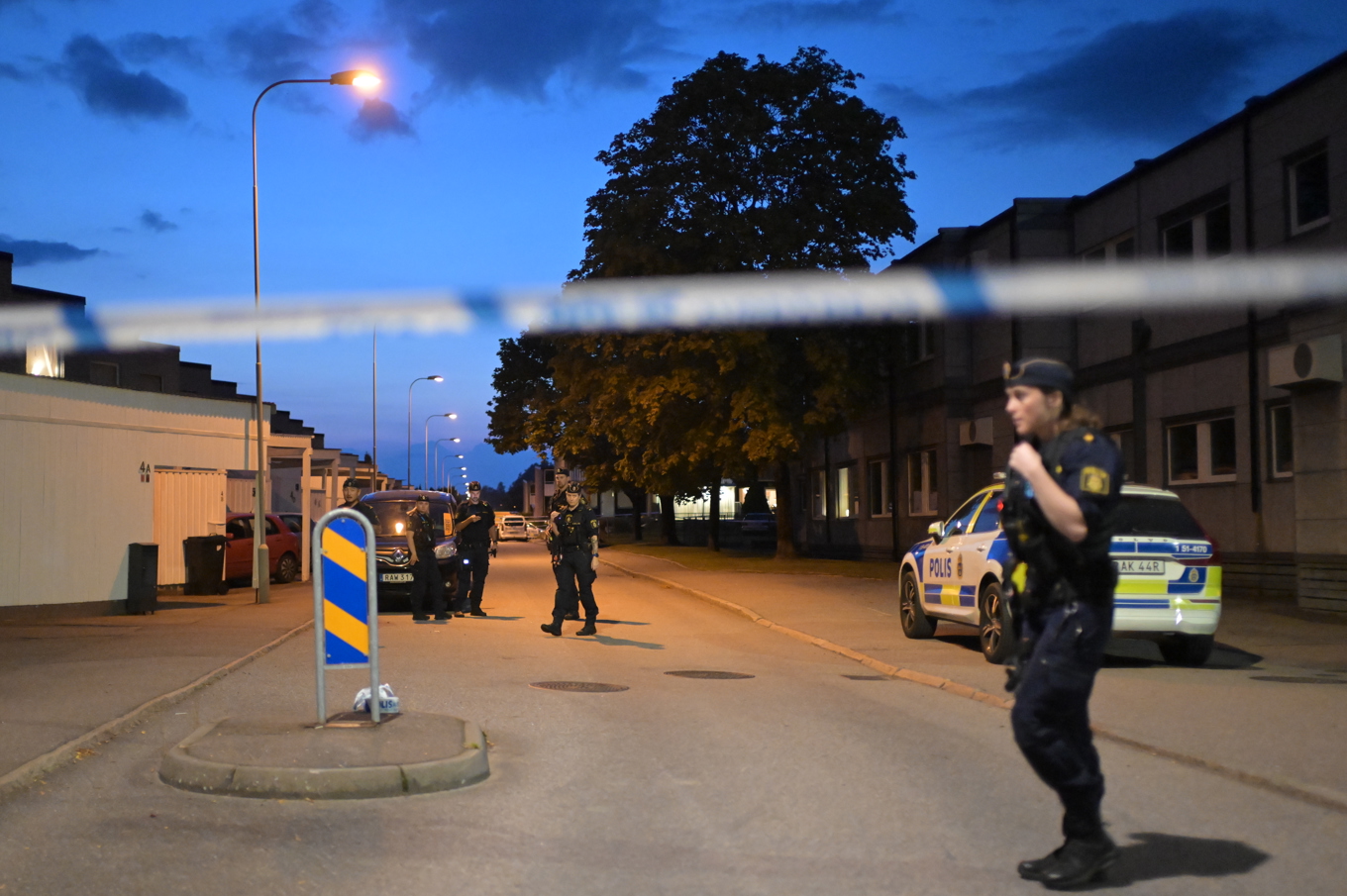 På Hisingen inträffade under tisdagen den andra dödsskjutningen i Göteborg på kort tid. Foto: Björn Larsson Rosvall/TT