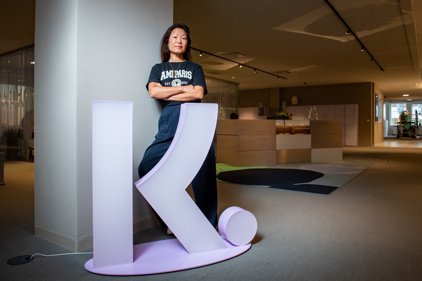 Klarnas operativa chef Camilla Giesecke ser fortsatta satsningar på artificiell intelligens (AI) och effektiviseringar på betaltjänsten även efter börsnoteringen. Arkivbild Foto: Samuel Steén/TT