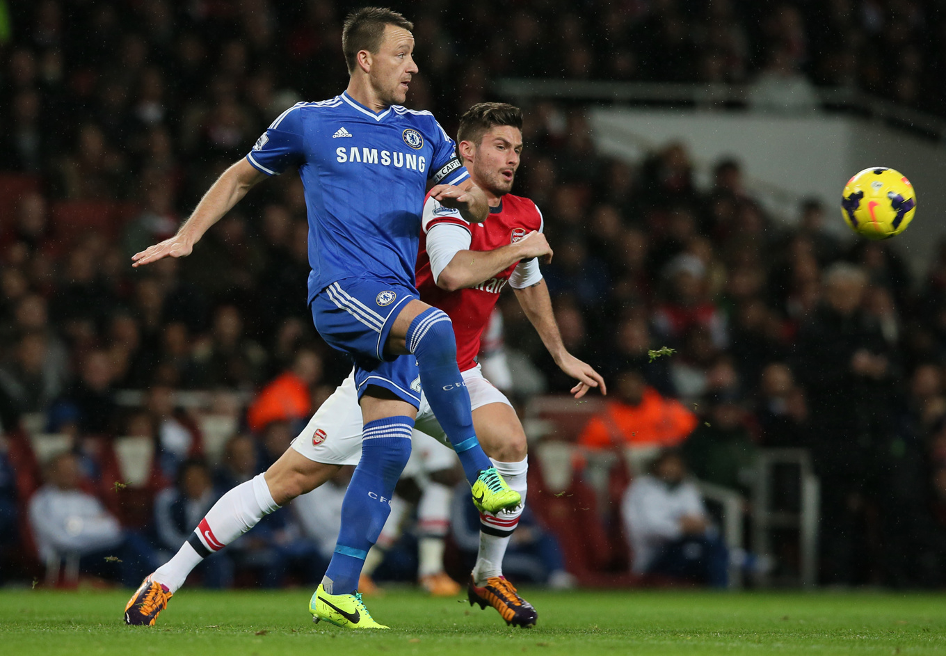 Chelseas John Terry i en match 2013. Foto: Alastair Grant/AP/TT