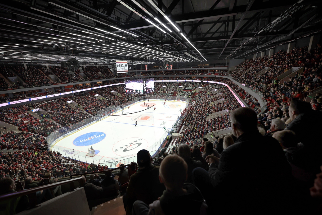 Malmö Redhawks hade de lägsta lönekostnaderna. Arkivbild. Foto: Andreas Hillergren/TT