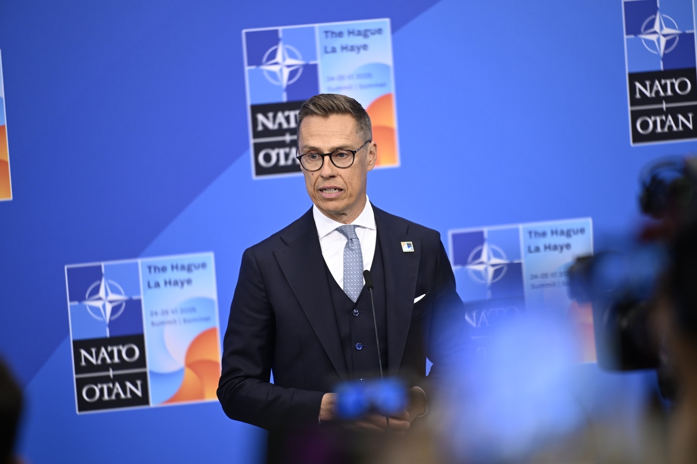 Alexander Stubb. Bild från i juni. Foto: Pontus Lundahl/TT