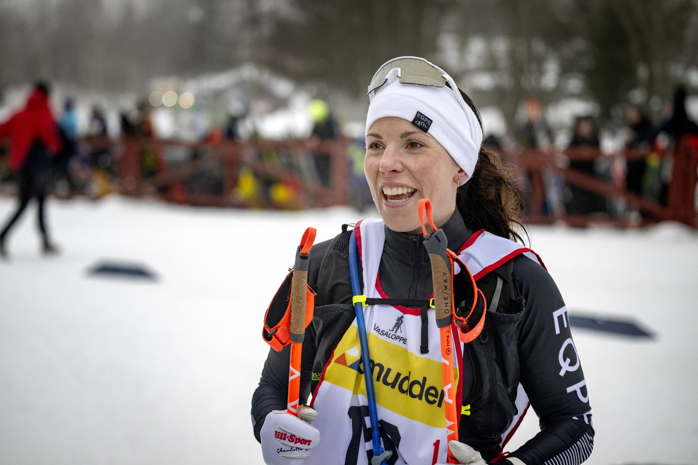 Charlotte Kalla. Arkivbild. Foto: Ulf Palm / TT