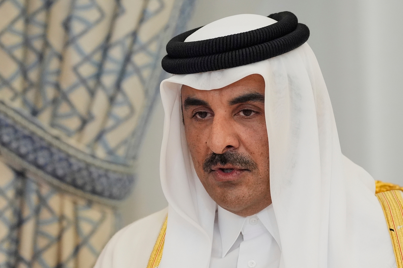 Qatars emir Tamim bin Hamad Al Thani. Arkivbild. Foto: Alex Brandon/AP/TT