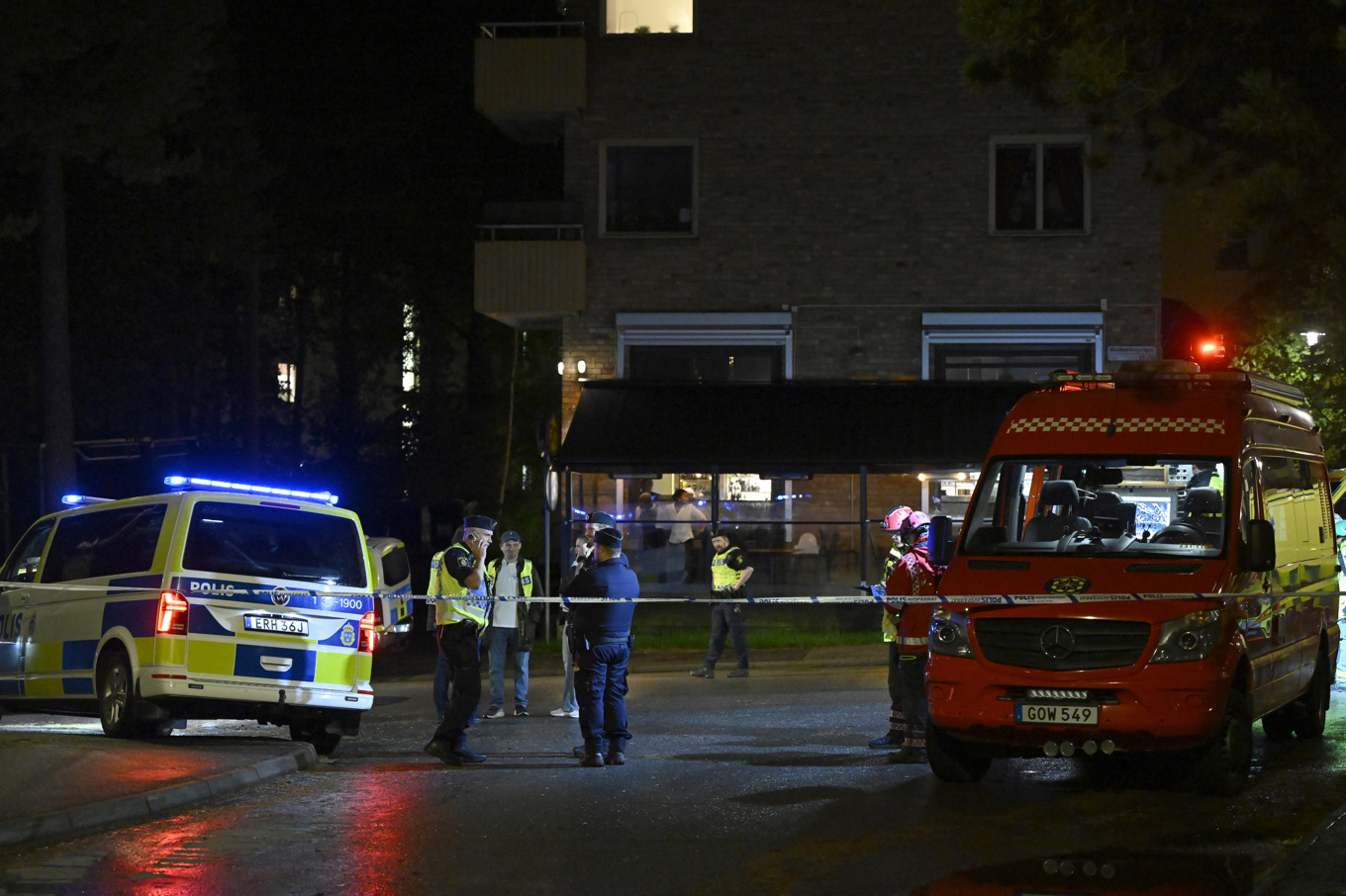 Polisen har larmats om ett misstänkt farligt föremål i västra Stockholm. Foto: Henrik Montgomery/TT