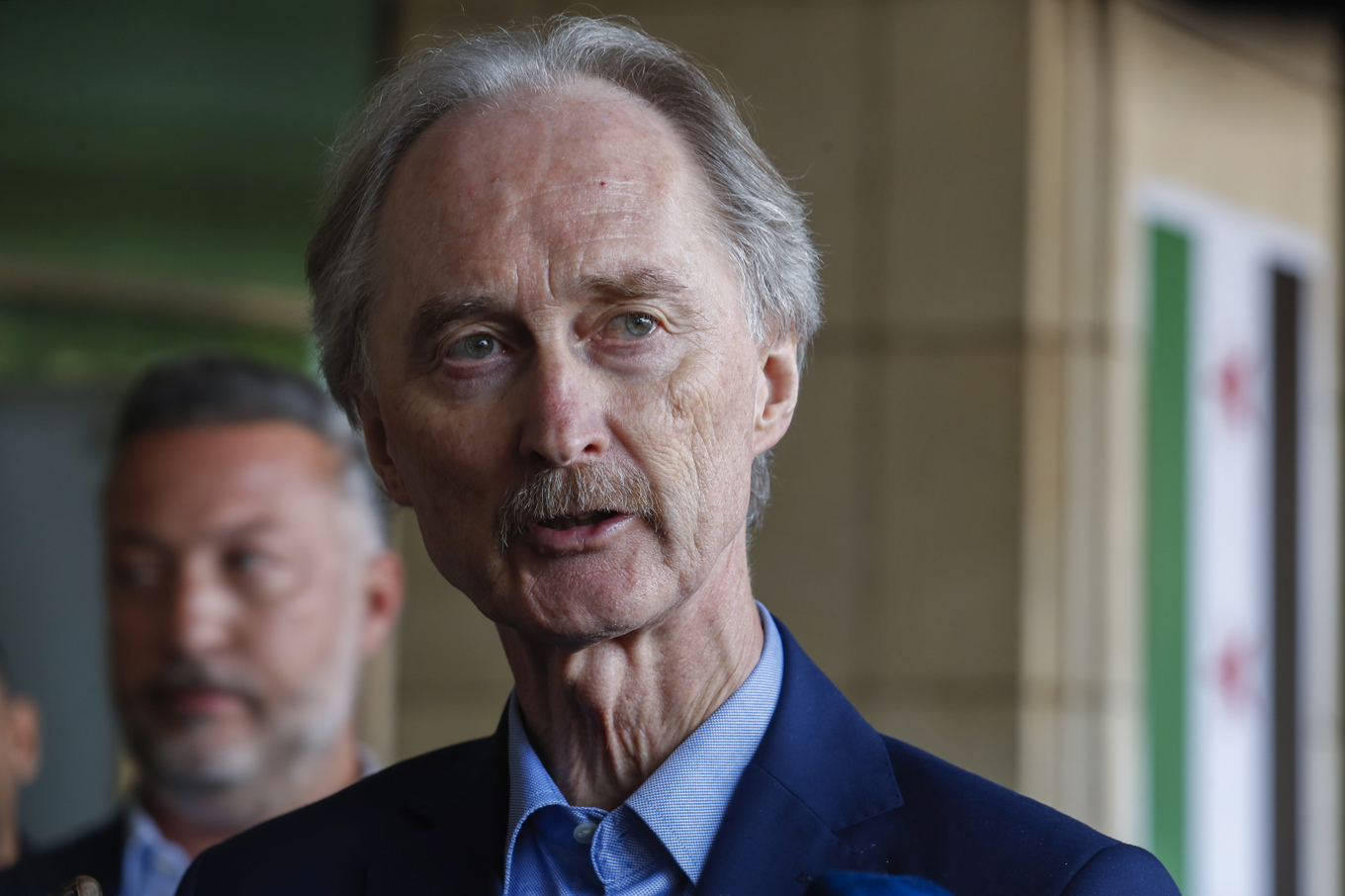 Geir Pedersen lämnar oväntat uppdraget som FN:s särskilde sändebud i Syrien. Arkivbild. Foto: Omar Sanadiki/AP/TT