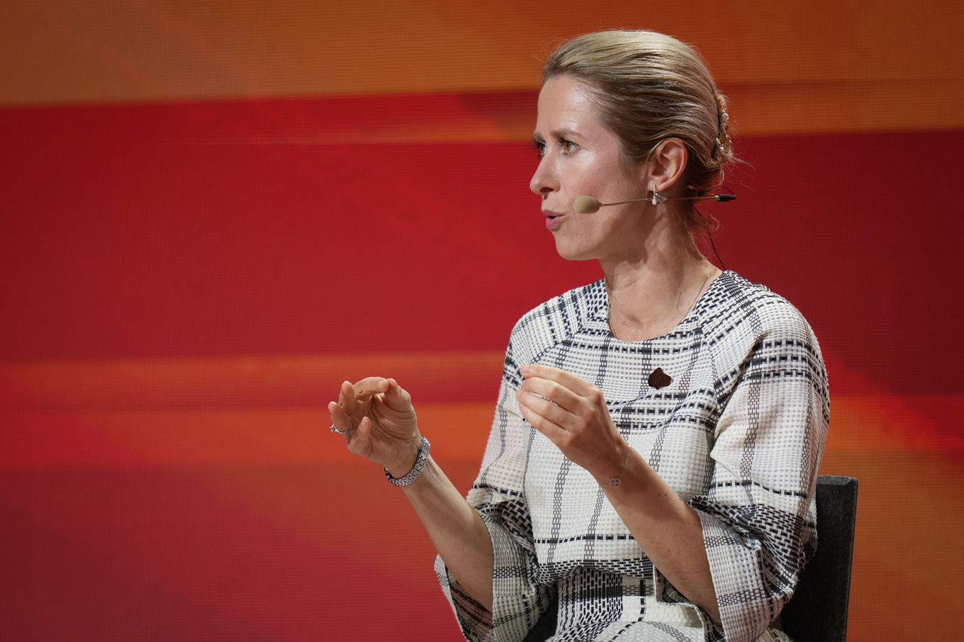 EU:s utrikeschef Kaja Kallas. Arkivbild. Foto: Darko Bandic/AP/TT