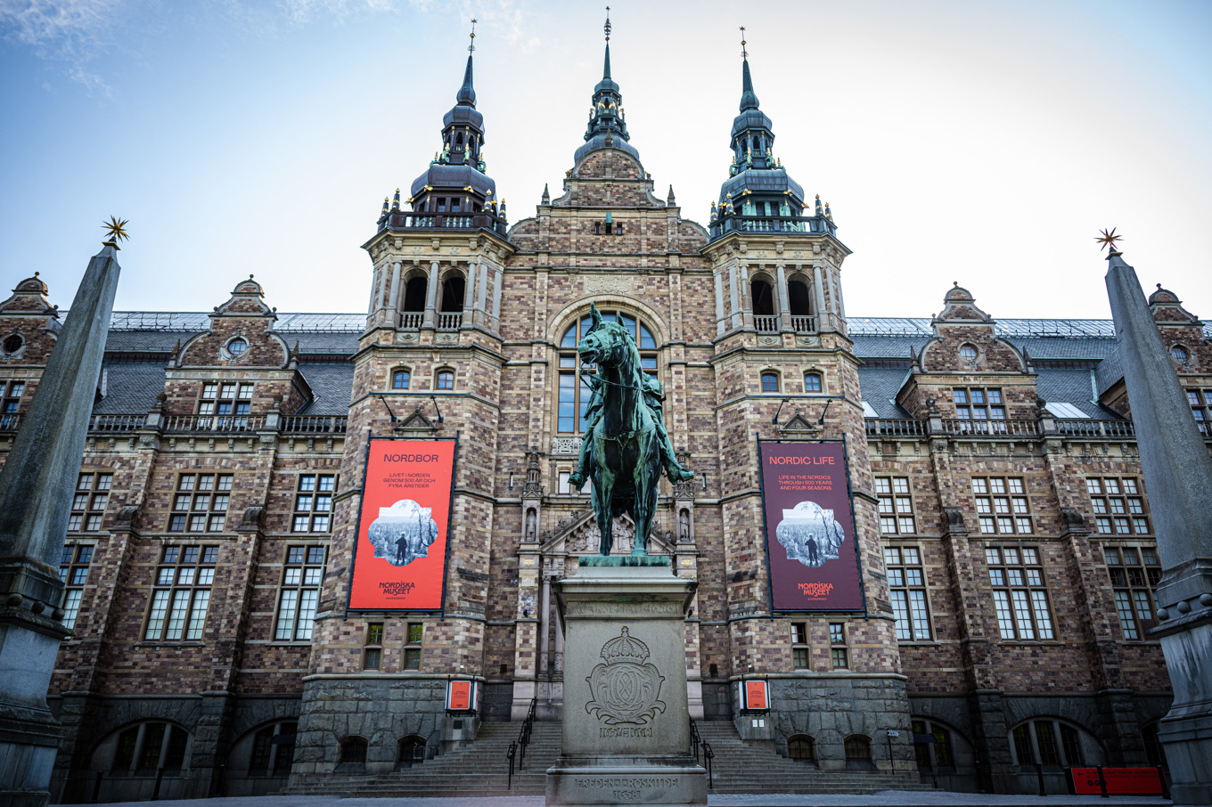Nordiska museet på Djurgården i Stockholm är ett av museerna som omfattas av budgetsatsningen. Arkivbild. Foto: Magnus Lejhall/TT