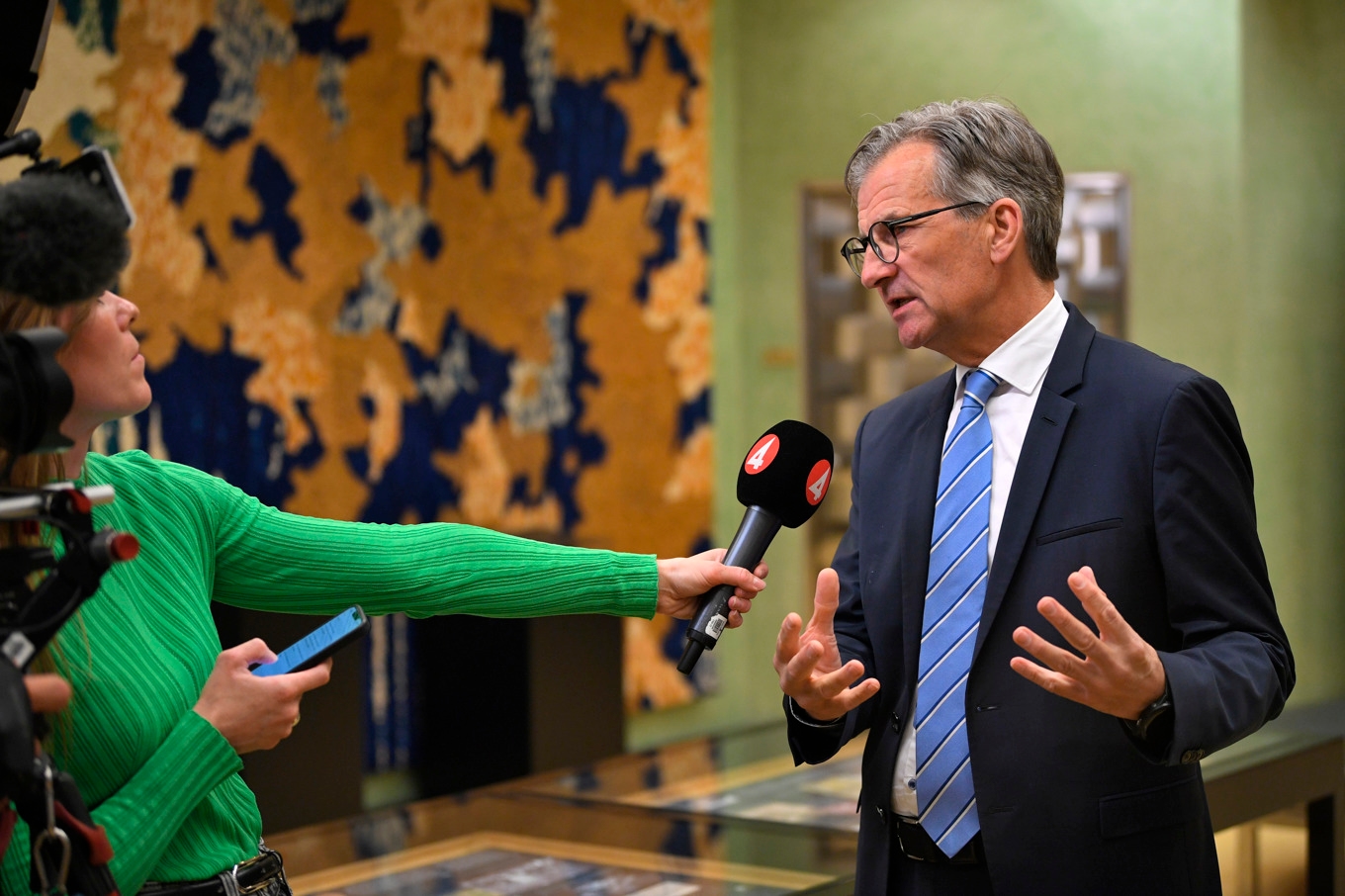 Riksbankschefen Erik Thedéen. Arkivbild. Foto: Axel Narving/TT