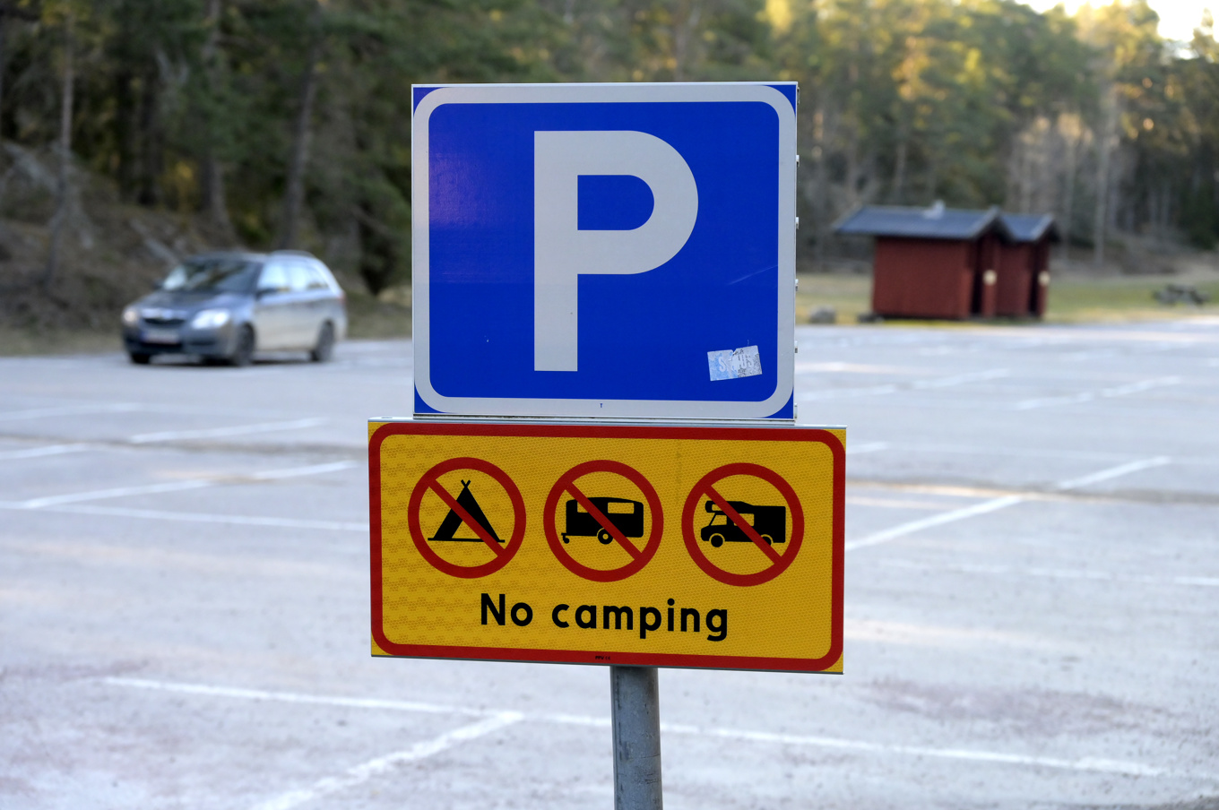 Stendörrens naturreservat där en större polisinsats genomförts. Arkivbild. Foto: Janerik Henriksson/TT