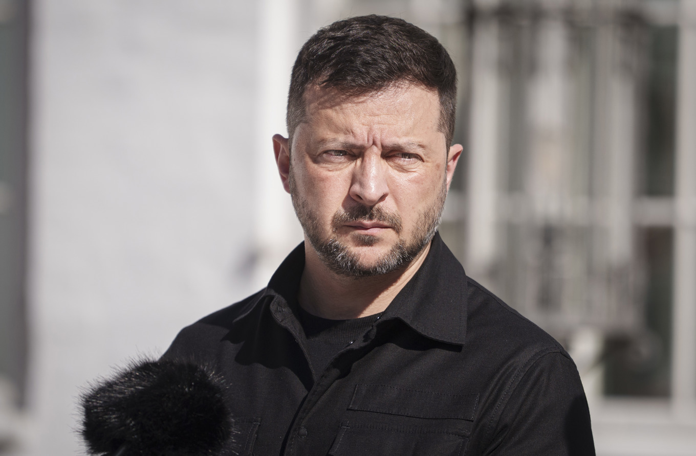 Volodymyr Zelenskyj menar att Kina kan vara tuffare mot Ryssland. Foto: Liselotte Sabroe/Ritzau/TT