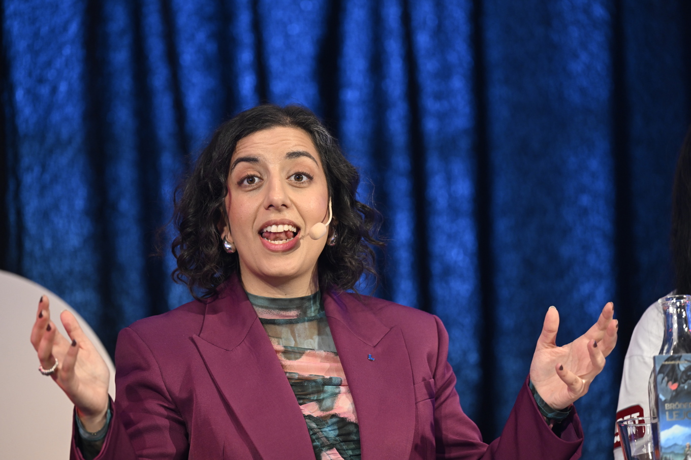 Simona Mohamsson, partiledare för Liberalerna. Foto: Fredrik Sandberg/TT