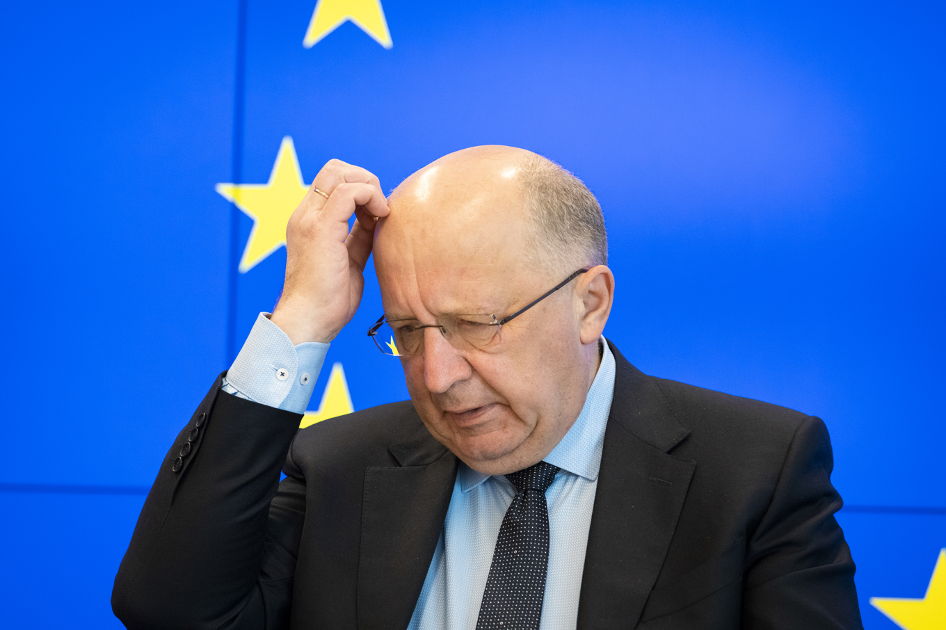 EU:s försvarskommissionär Andrius Kubilius. Arkivbild. Foto: Johan Carlberg/SvD/TT