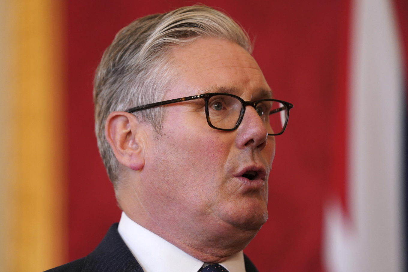 Storbritanniens premiärminister Keir Starmer. Foto: Alberto Pezzali/AP/TT