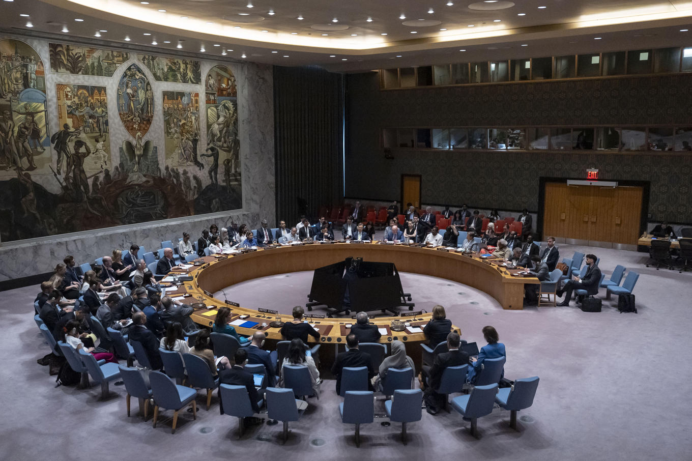 FN:s säkerhetsråd. Arkivbild. Foto: Yuki Iwamura/AP/TT