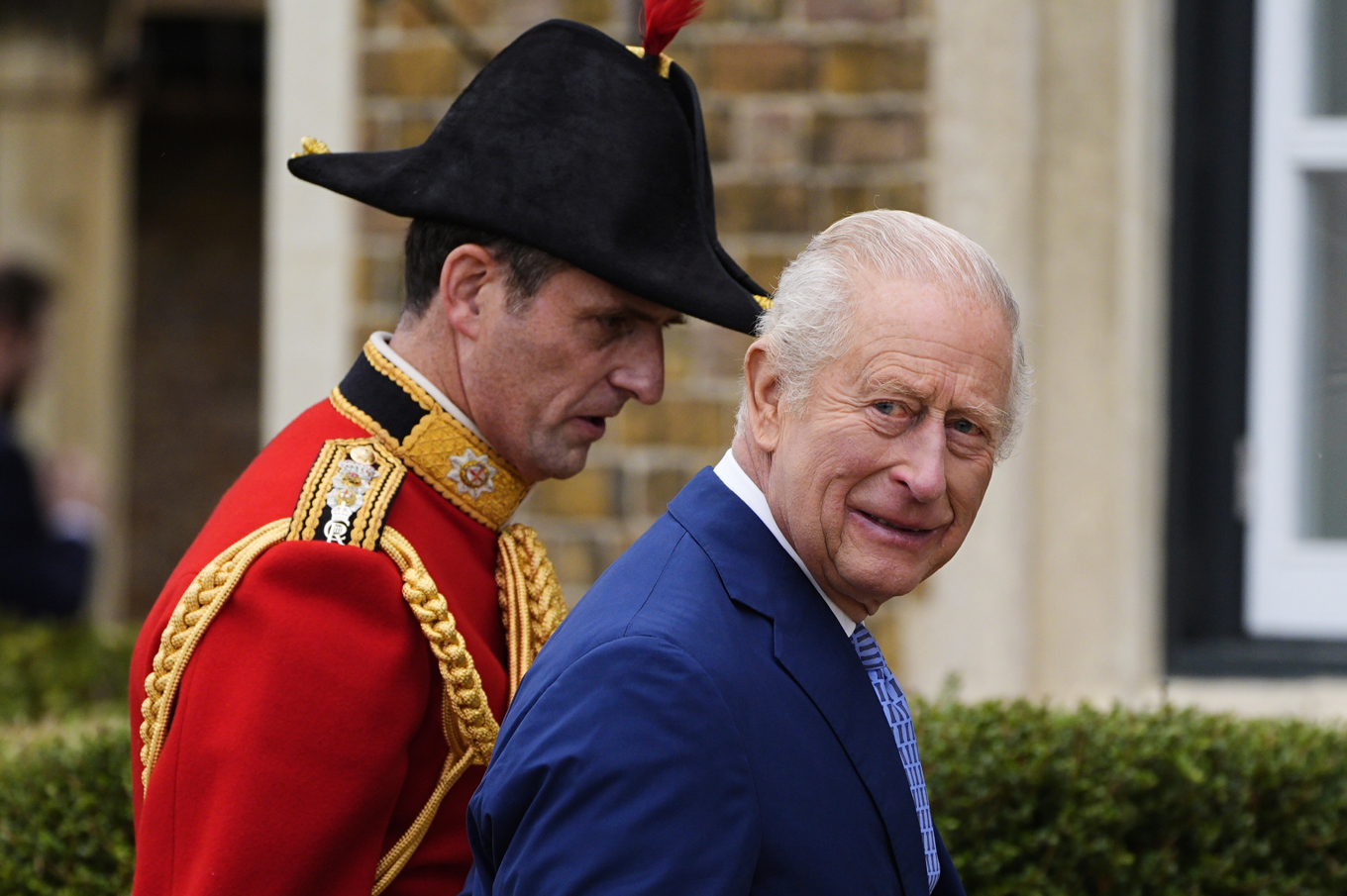 Storbritanniens kung Charles. Bild från tidigare i september. Foto: Aaron Chown/AP/TT