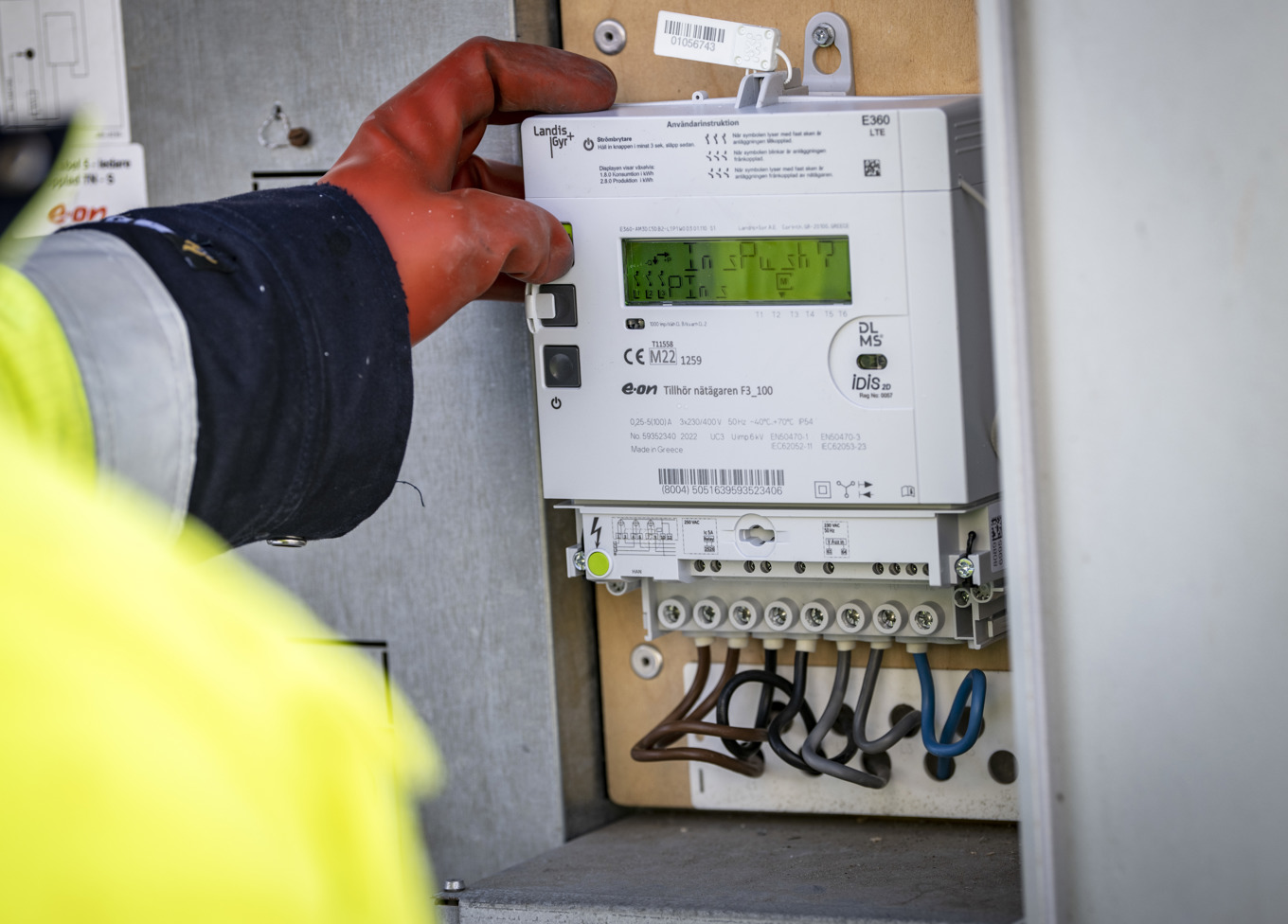 Dags spana in elmätaren lite extra. Arkivbild. Foto: Johan Nilsson/TT