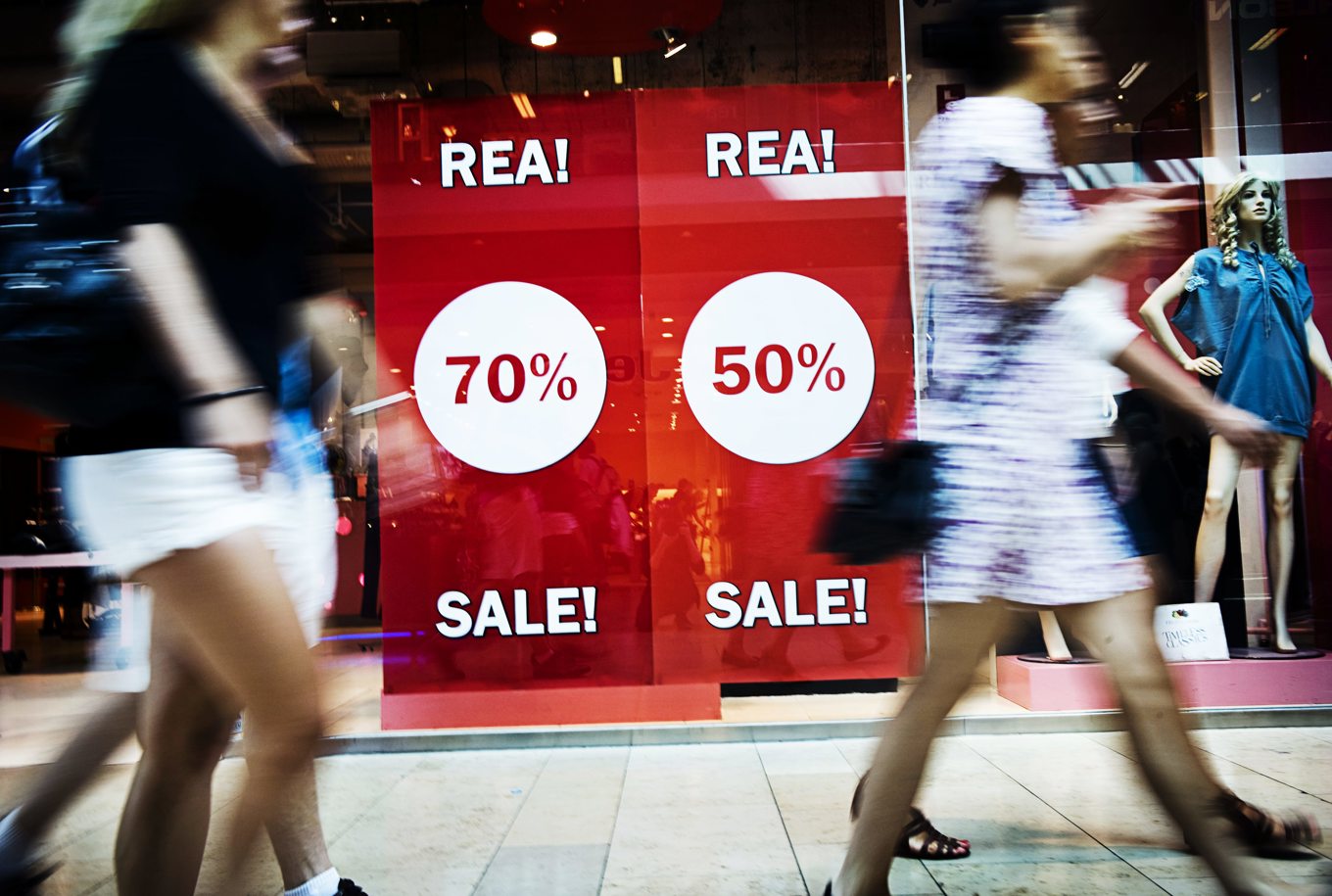 Så gick detaljhandeln i augusti. Arkivbild. Foto: Annika af Klercker / SvD / TT