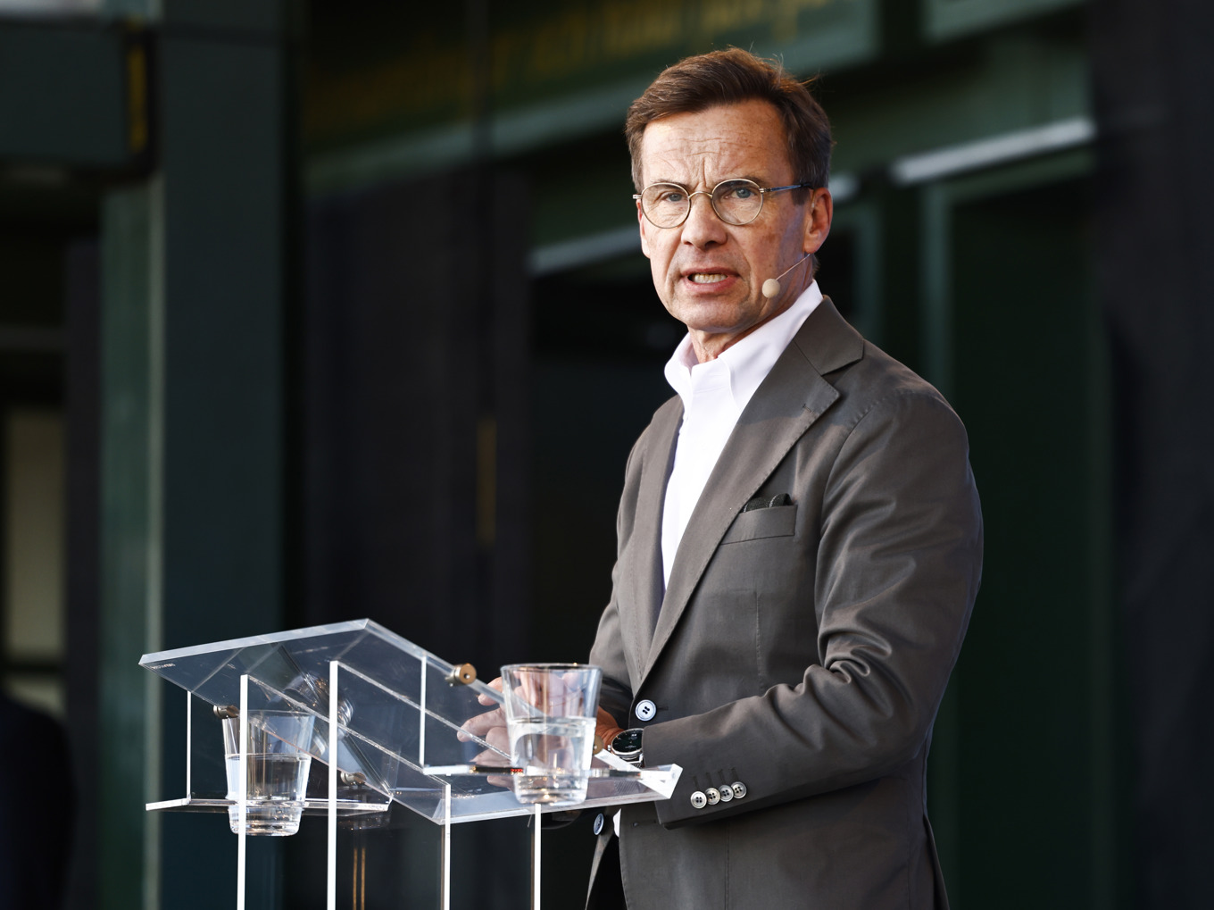 Statsminister Ulf Kristersson på en bild från september. Foto: Stefan Jerrevång/TT
