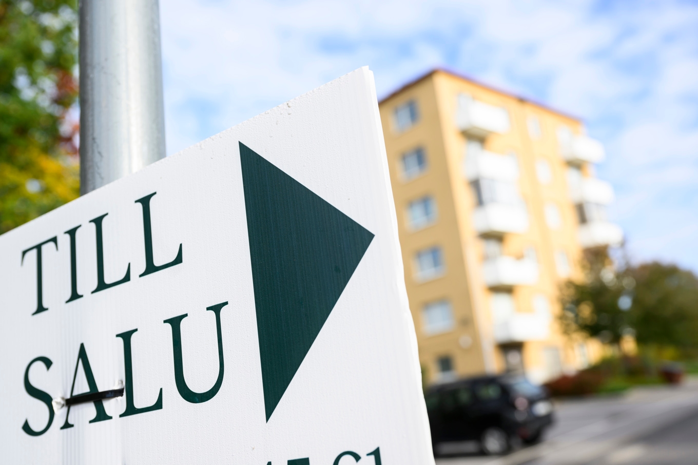 Månadssiffror för bostadspriserna från SBAB Booli. Arkivbild. Foto: Henrik Montgomery/TT