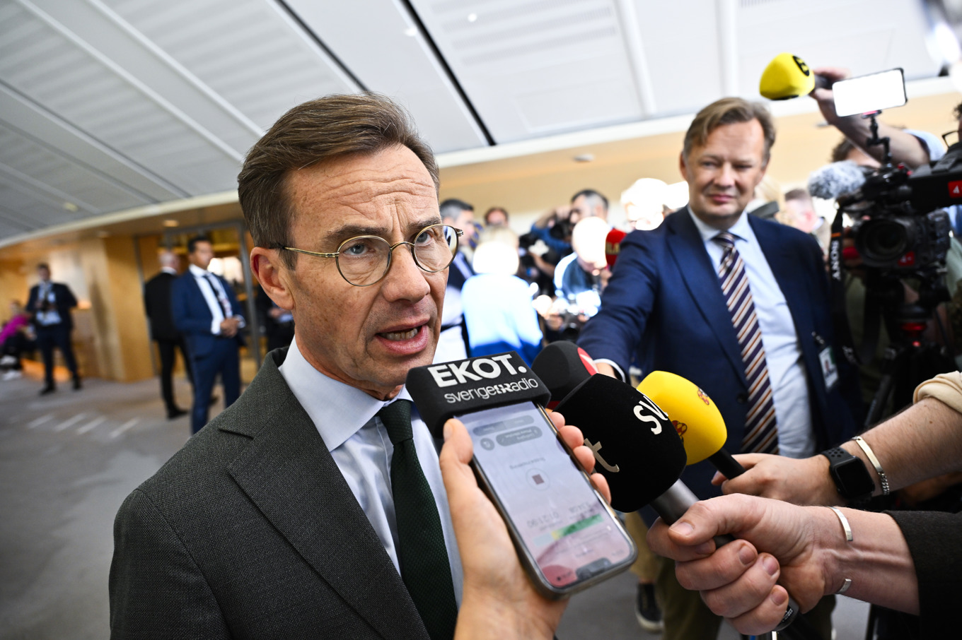 Statsminister Ulf Kristersson. Arkivbild. Foto: Anders Wiklund/TT