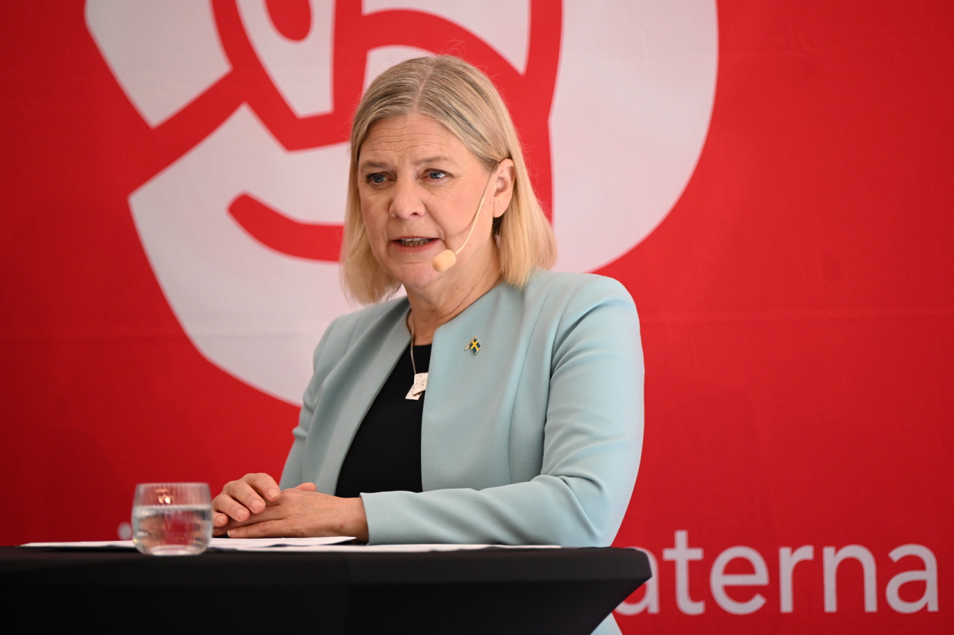 Socialdemokraternas partiledare Magdalena Andersson. Arkivbild Foto: Christine Olsson/TT