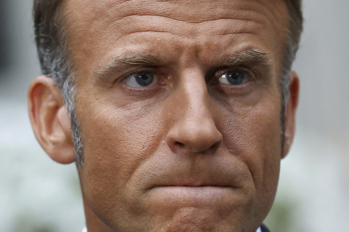 Frankrikes president Emmanuel Macron. Arkivbild. Foto: Yves Herman/AP/TT