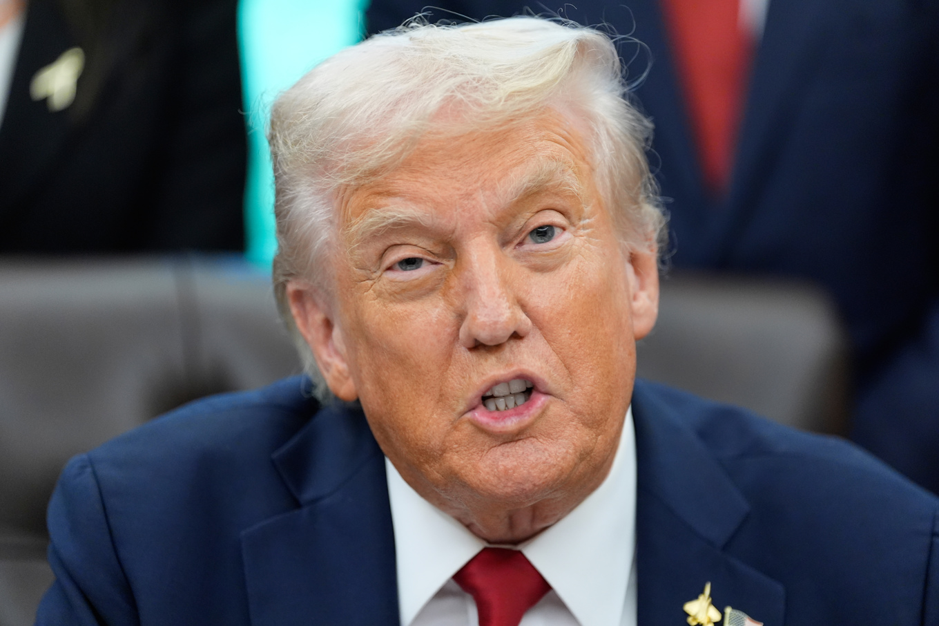 President Donald Trump. Arkivbild. Foto: Alex Brandon/AP/TT