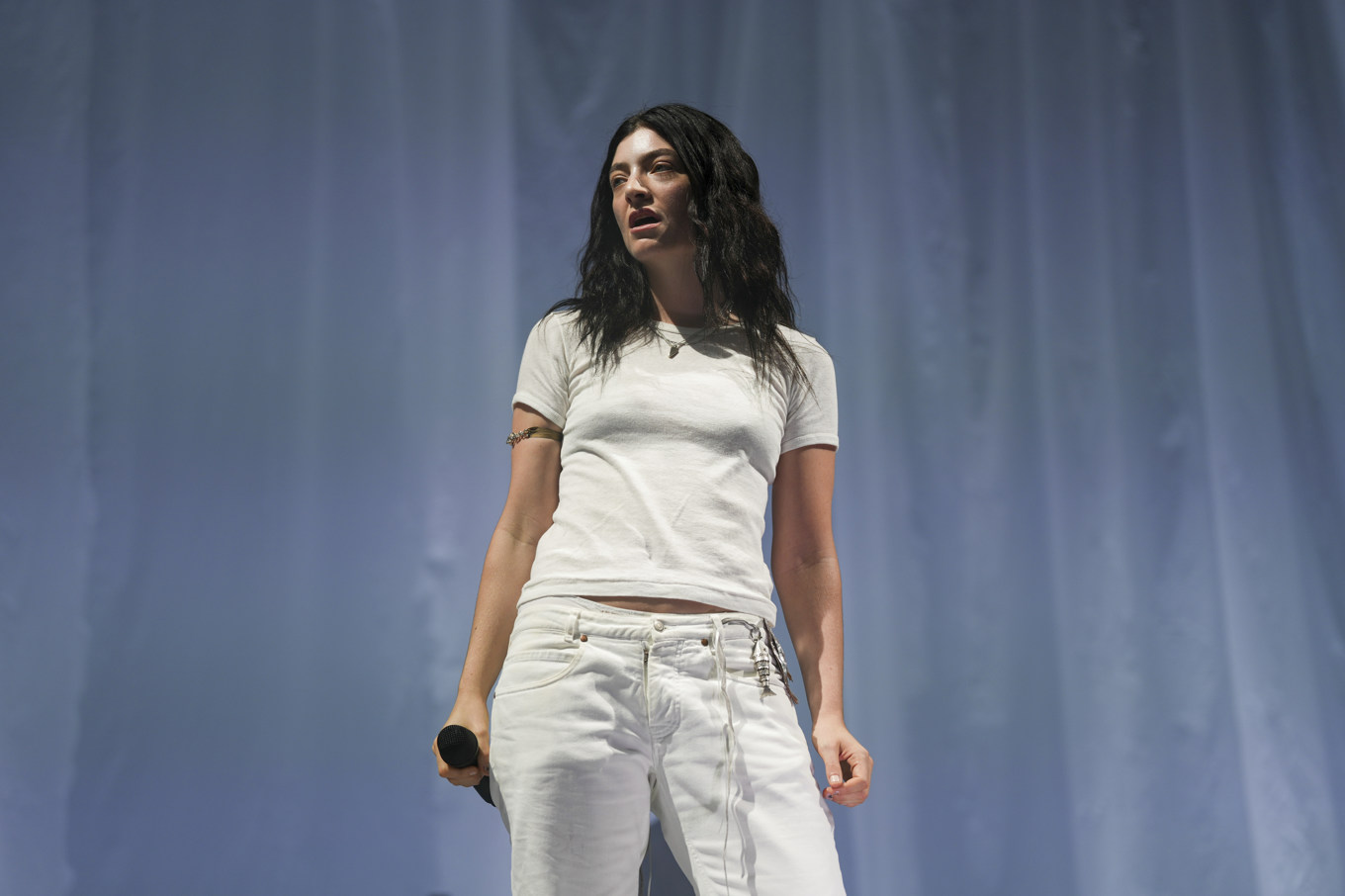 Lorde ansluter sig till en protest mot Israel inom musikbranschen. Arkivbild. Foto: Scott A Garfitt/AP/TT