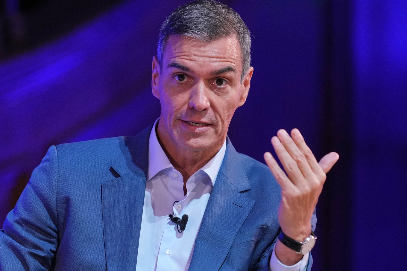 Spaniens premiärminister Pedro Sánchez. Arkivbild. Foto: Kin Cheung/AP/TT