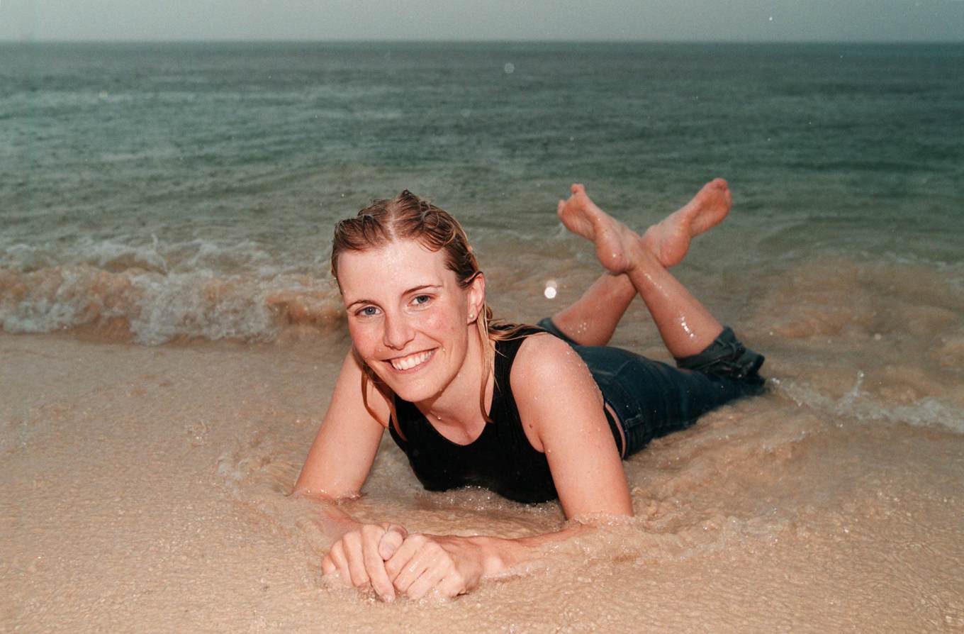 Lisa Knapp deltog i "Expedition: Robinson" 1999. Arkivbild. Foto: Henrik Montgomery/TT