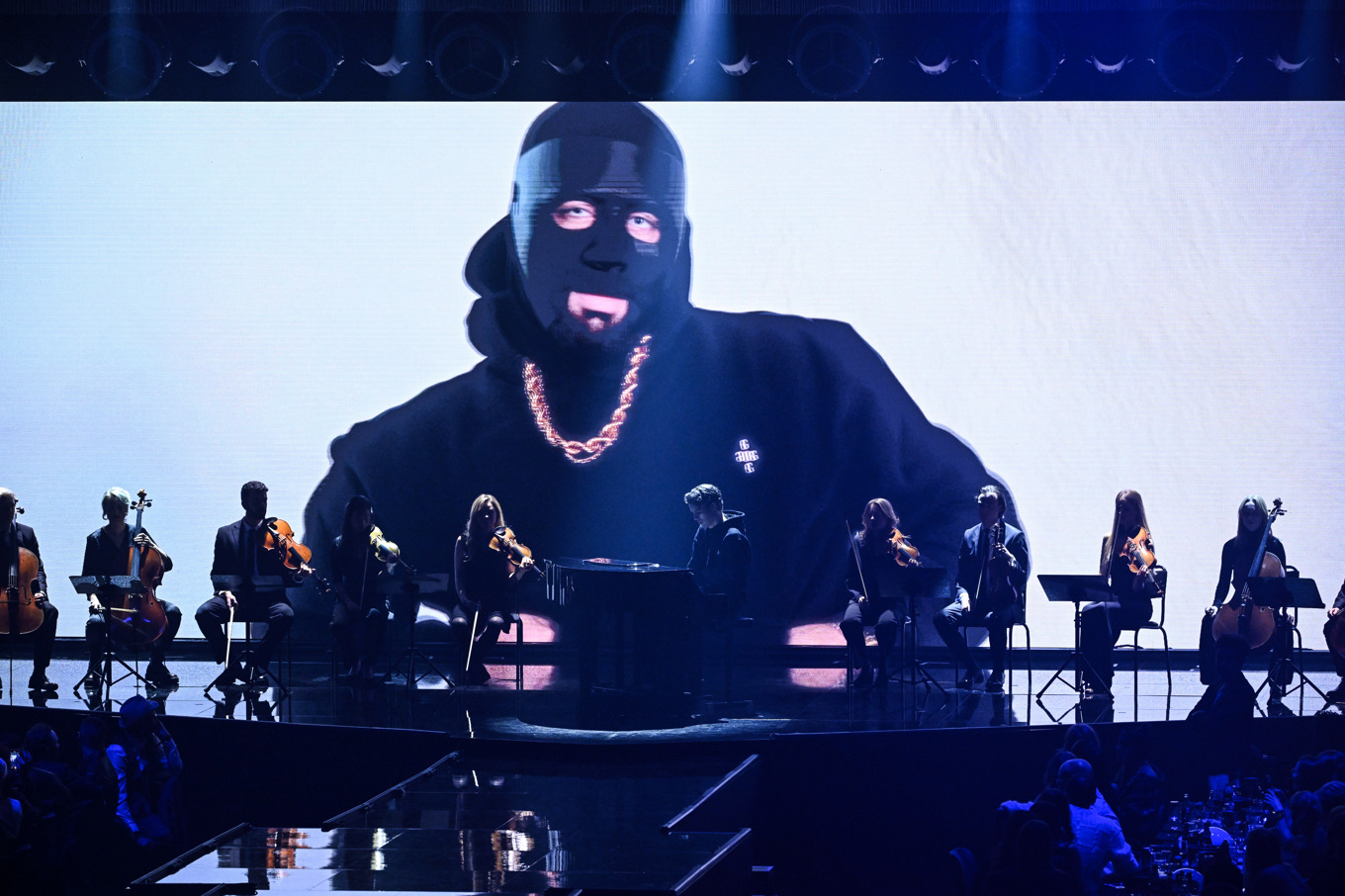 C Gambino tilldelades postumt priset Årets hiphop på Grammisgalan 2024. Arkivbild. Foto: Fredrik Sandberg/TT