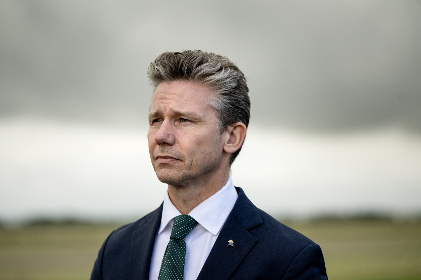 Regeringen stärker Sveriges drönarskydd, skriver försvarsminister Pål Jonson (M) på X. Foto: Christine Olsson/TT