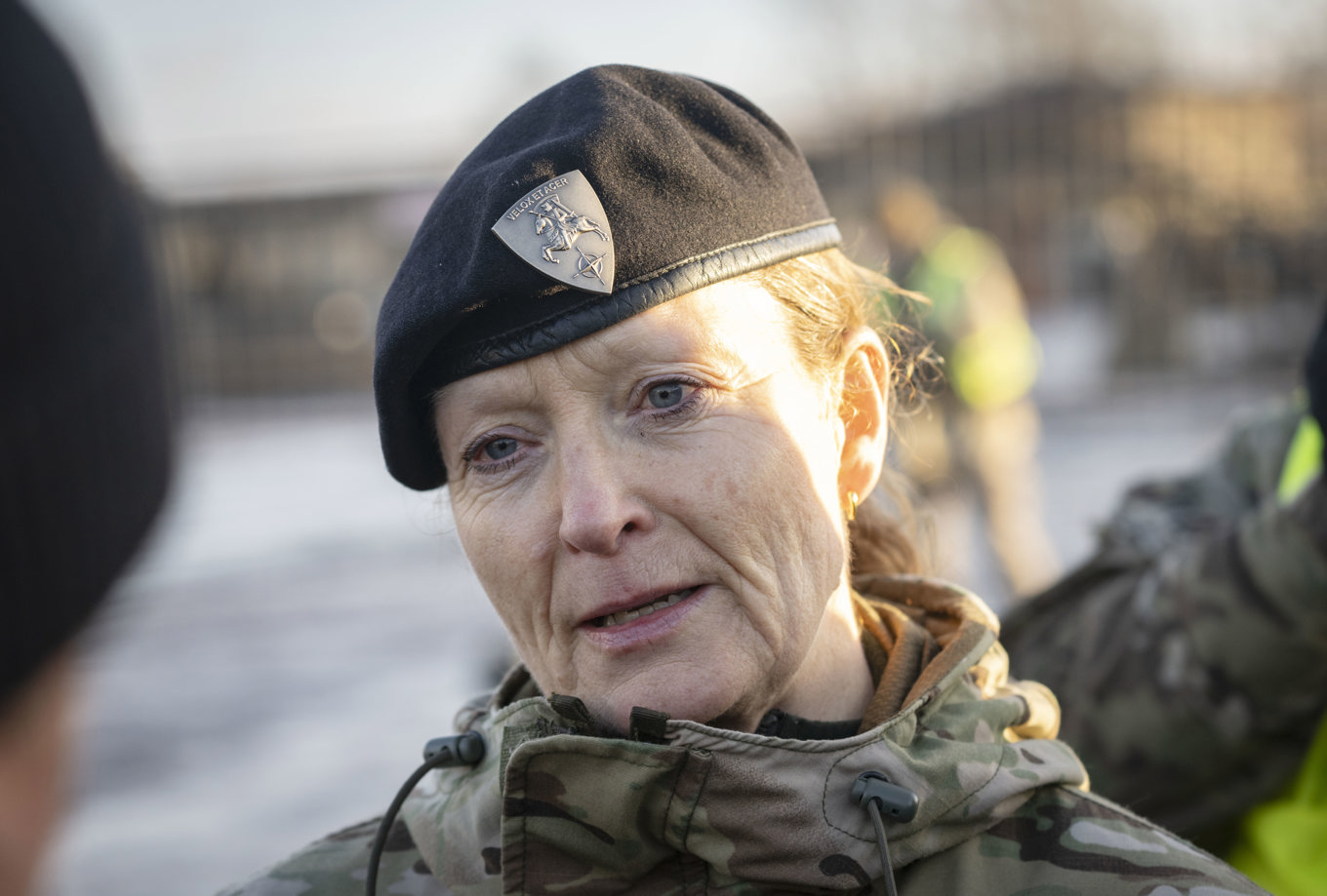 Generalmajor Jette Albinus, chef över Natos nordliga divison. Arkivbild. Foto: Johan Nilsson / TT