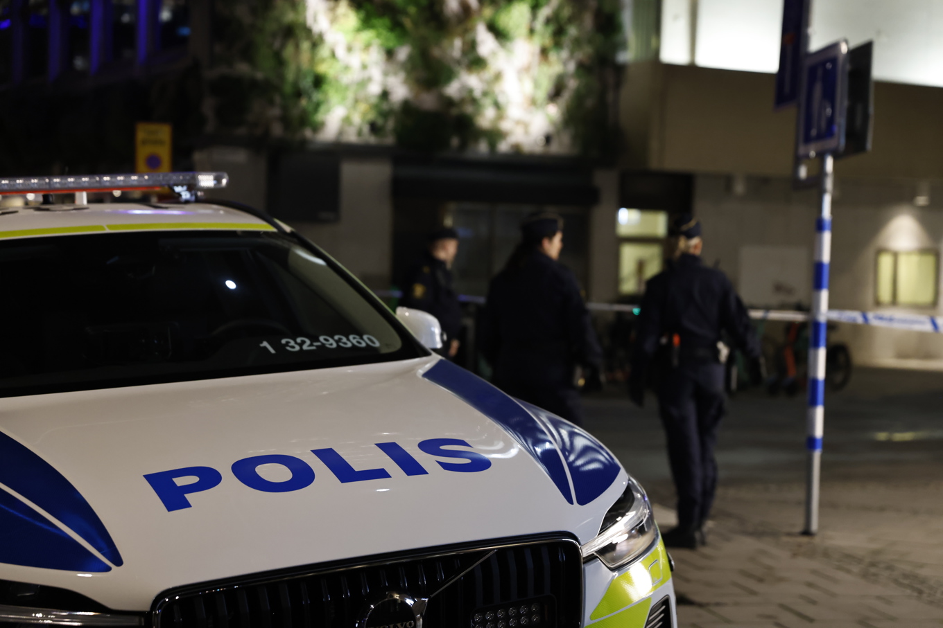 En man är gripen efter skjutningen, enligt polisen. Foto: Caisa Rasmussen/TT