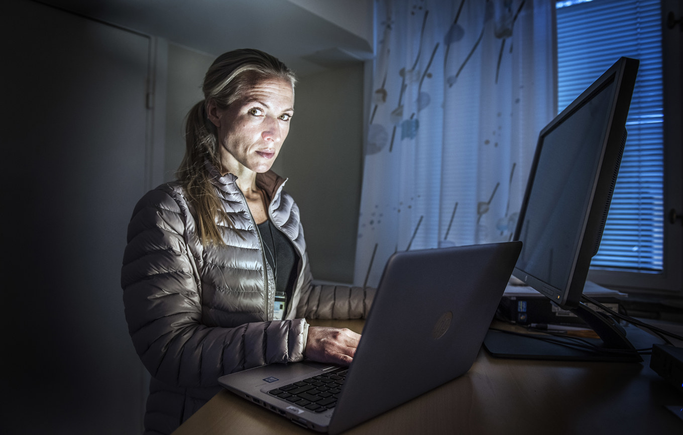 Nina Jelver, säkerhetschef på Svensk Handel. Arkivbild. Foto: Tomas Oneborg/SvD/TT