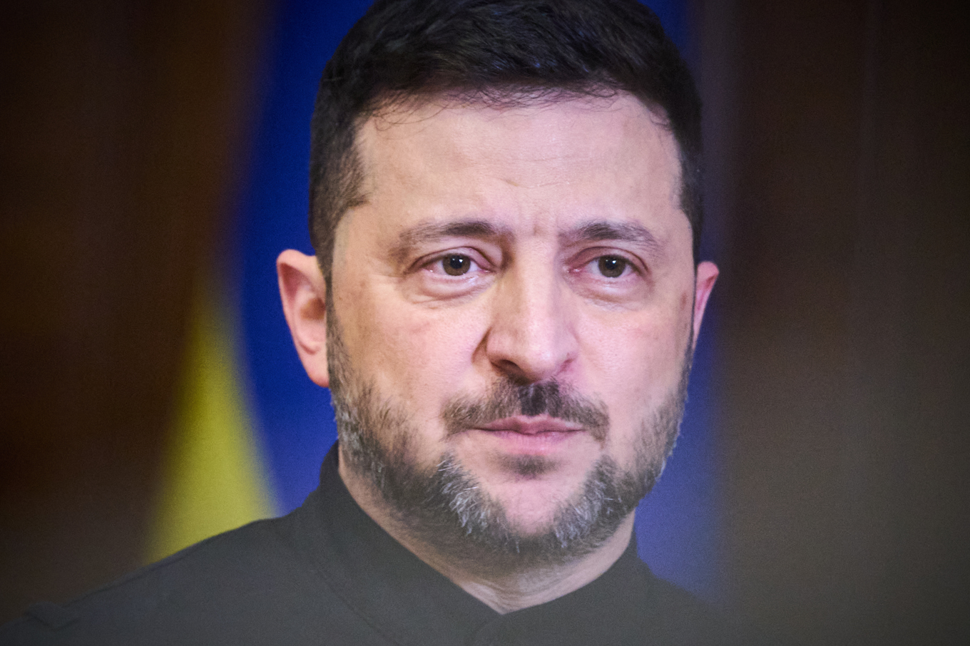 Ukrainas president Volodymyr Zelenskyj. Arkivbild. Foto: Efrem Lukatsky/AP/TT