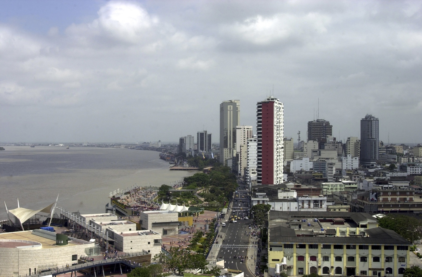 Staden Guayaquil i Ecuador. Arkivbild. Foto: Dolores Ochoa/AP/TT
