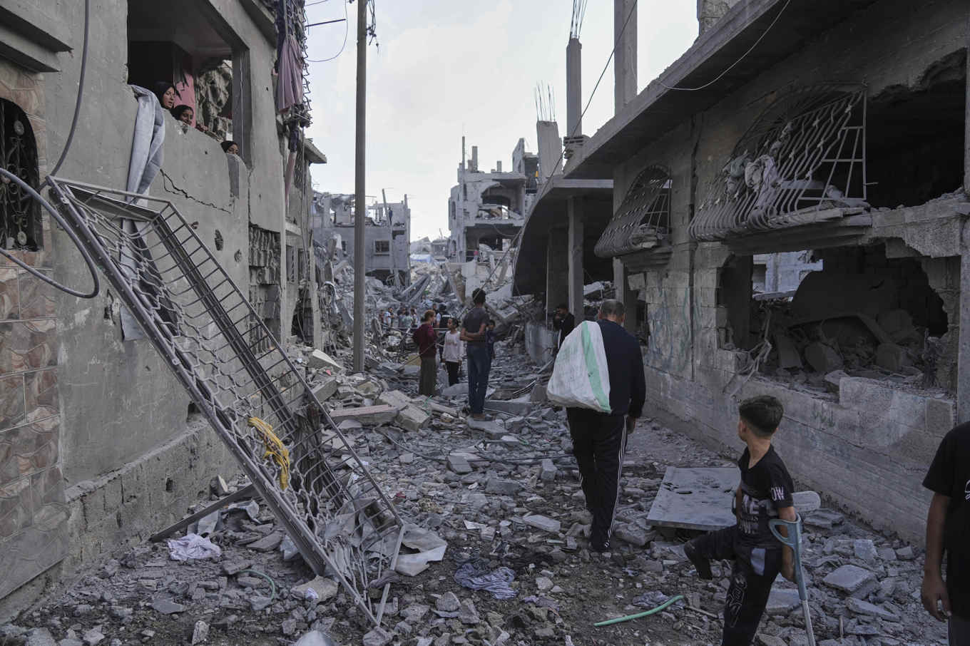 Infektionssjukdomar sprids och många sjukhus är förstörda i Gaza, varnar WHO. Arkivbild.Jehad Alshrafi Foto: Jehad Alshrafi/AP/TT