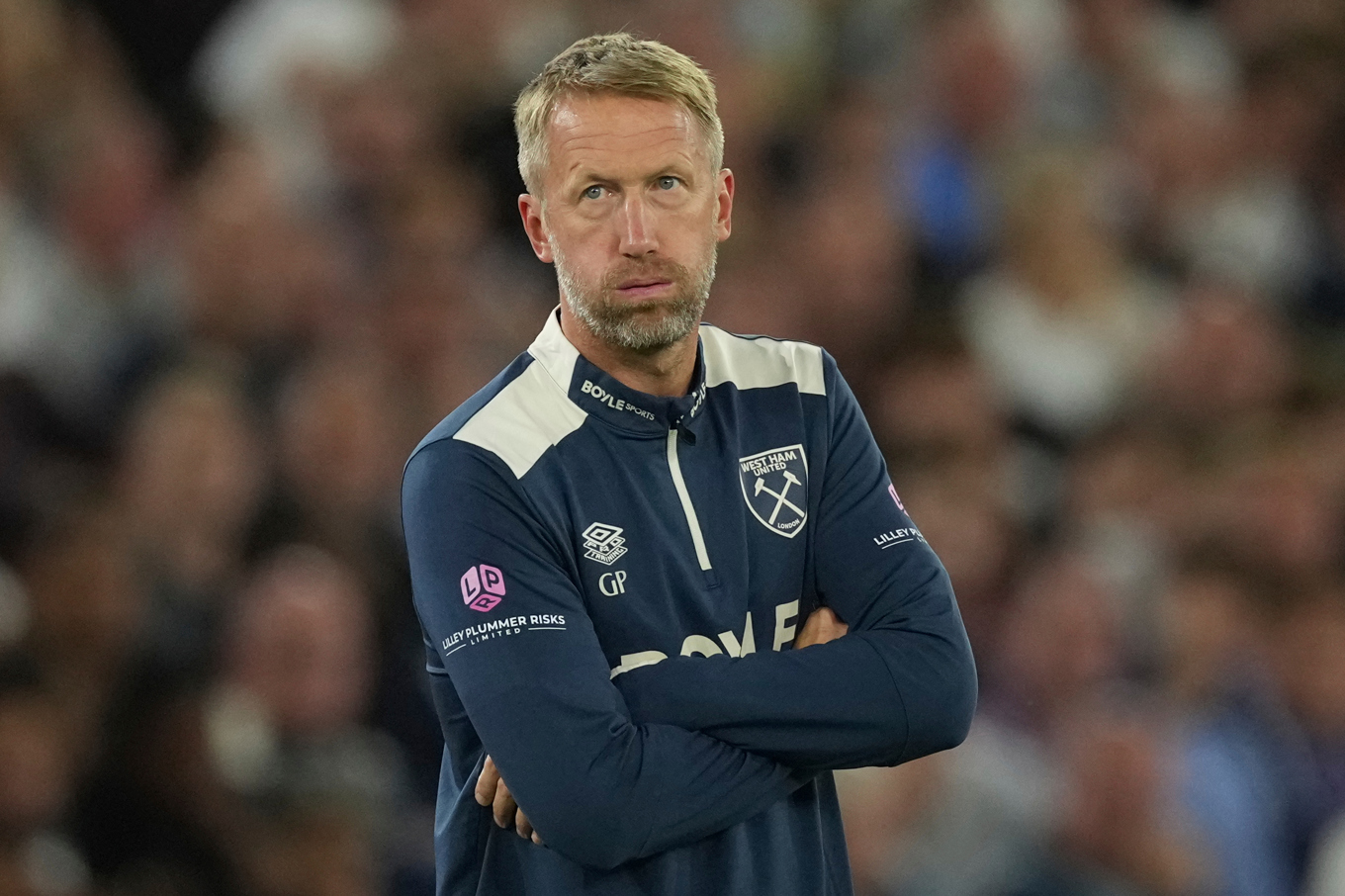 Graham Potter är allt närmare att ta över som svensk förbundskapten, skriver Expressen. Arkivbild. Foto: Dave Shopland/AP/TT