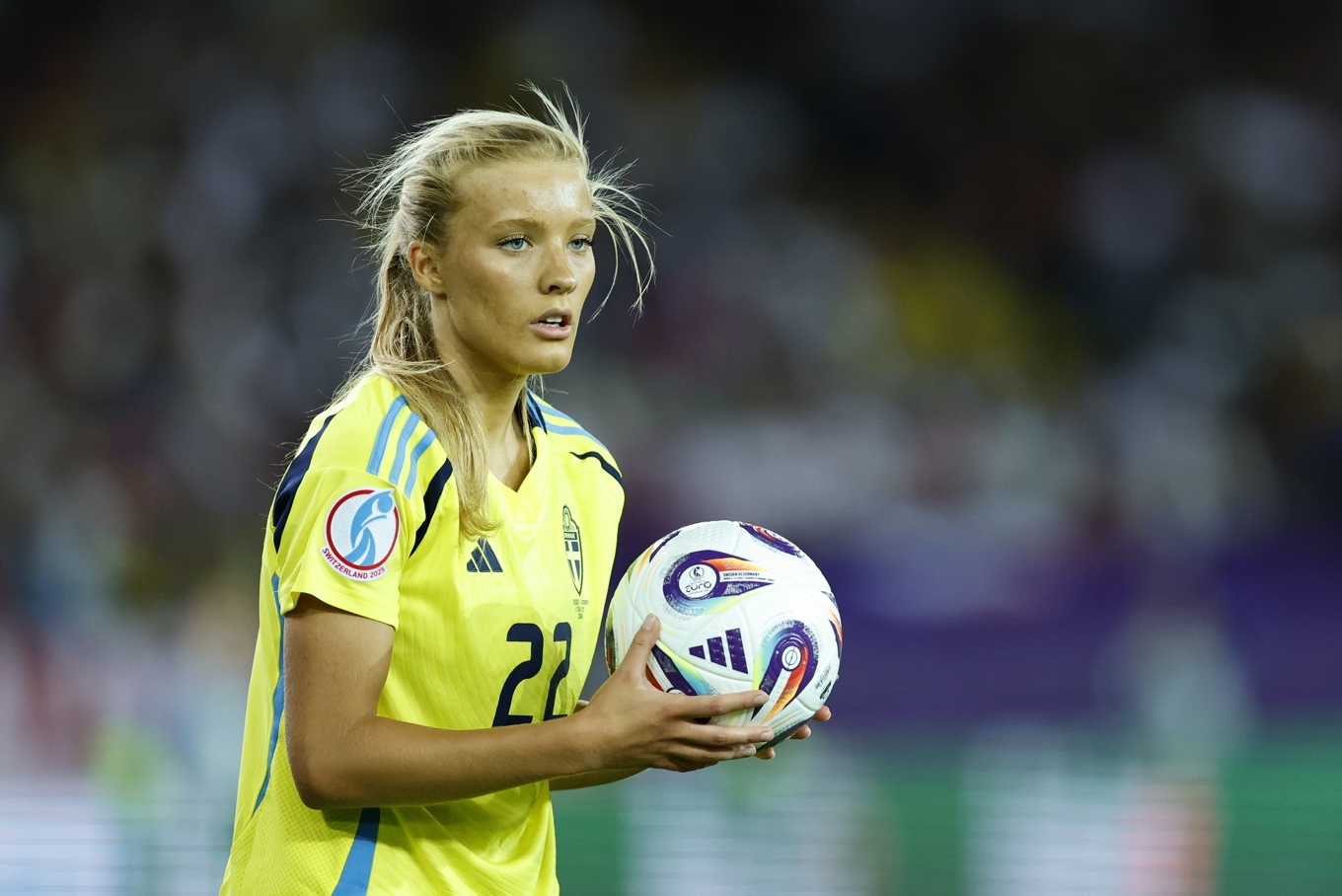 Smilla Holmberg kan ta hem prestigefyllt pris. Arkivbild. Foto: Adam Ihse/TT