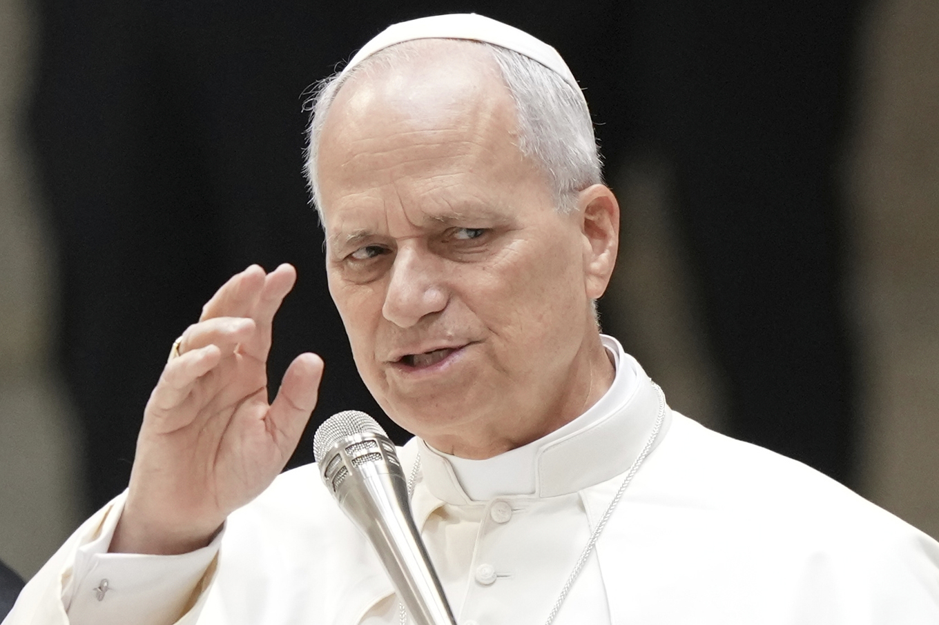 Påve Leo XIV ska kanonisera en före detta satanistpräst. Foto: Andrew Medichini/AP/TT